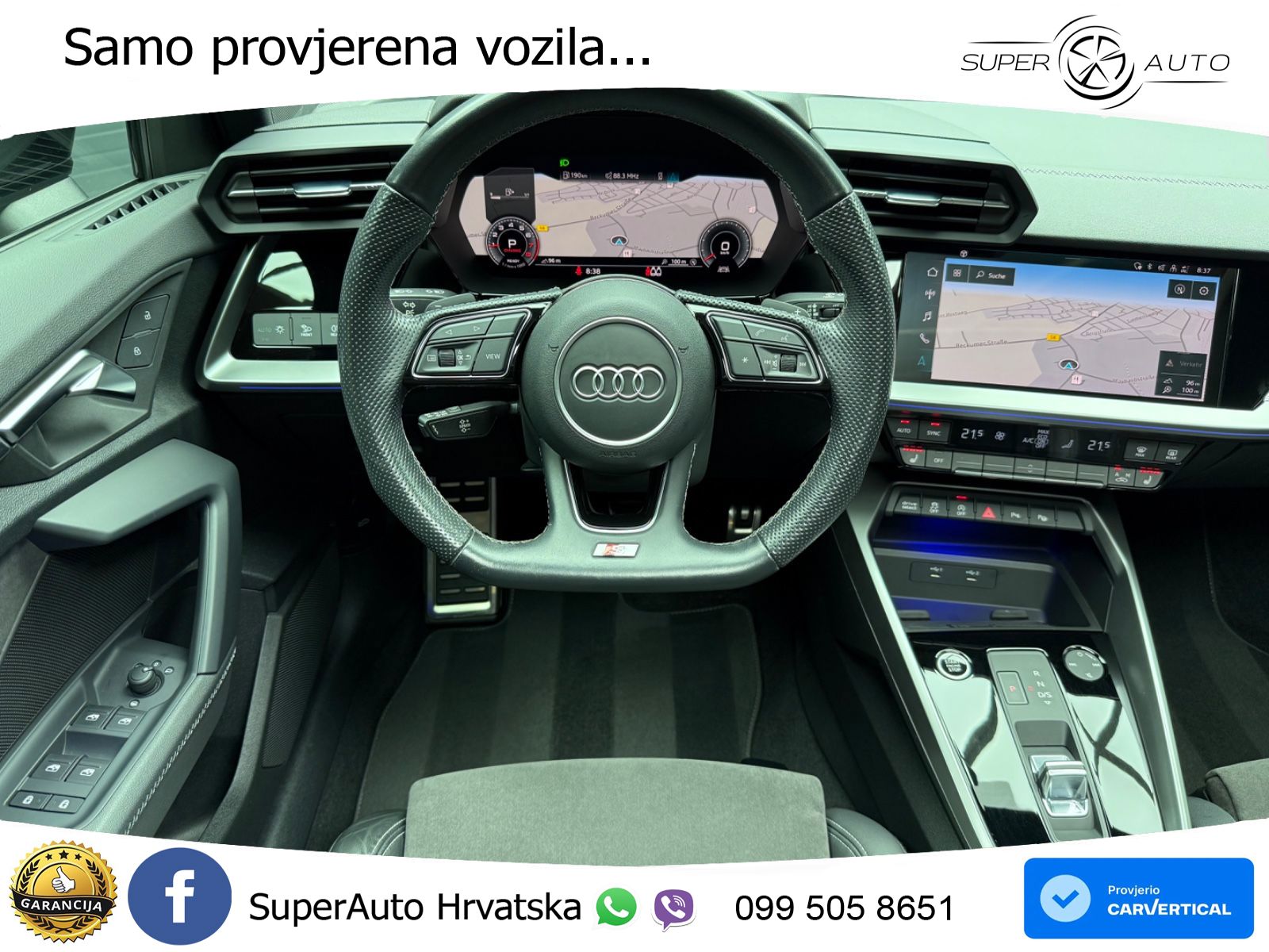 Audi A3 Limuzina 35 TFSI (150 KS) S tronic S line