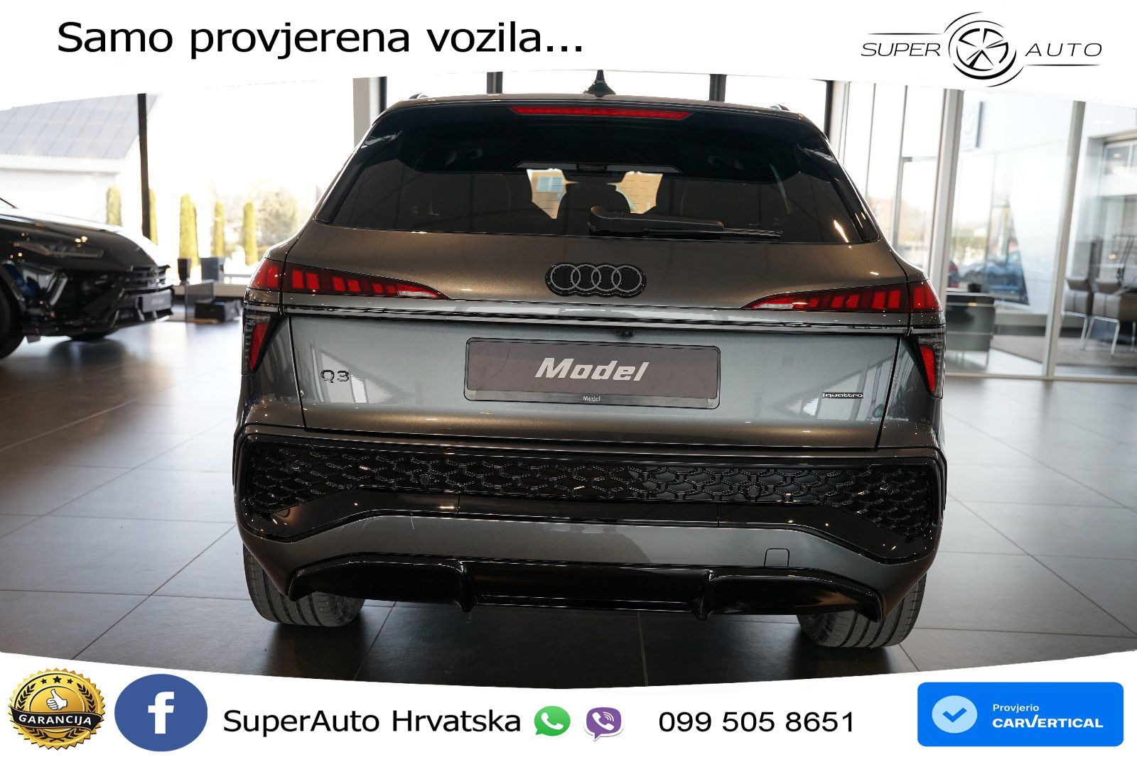 Audi Q3 2.0 TFSI (204 KS) quattro S tronic S line LED+GR SJED+ACC