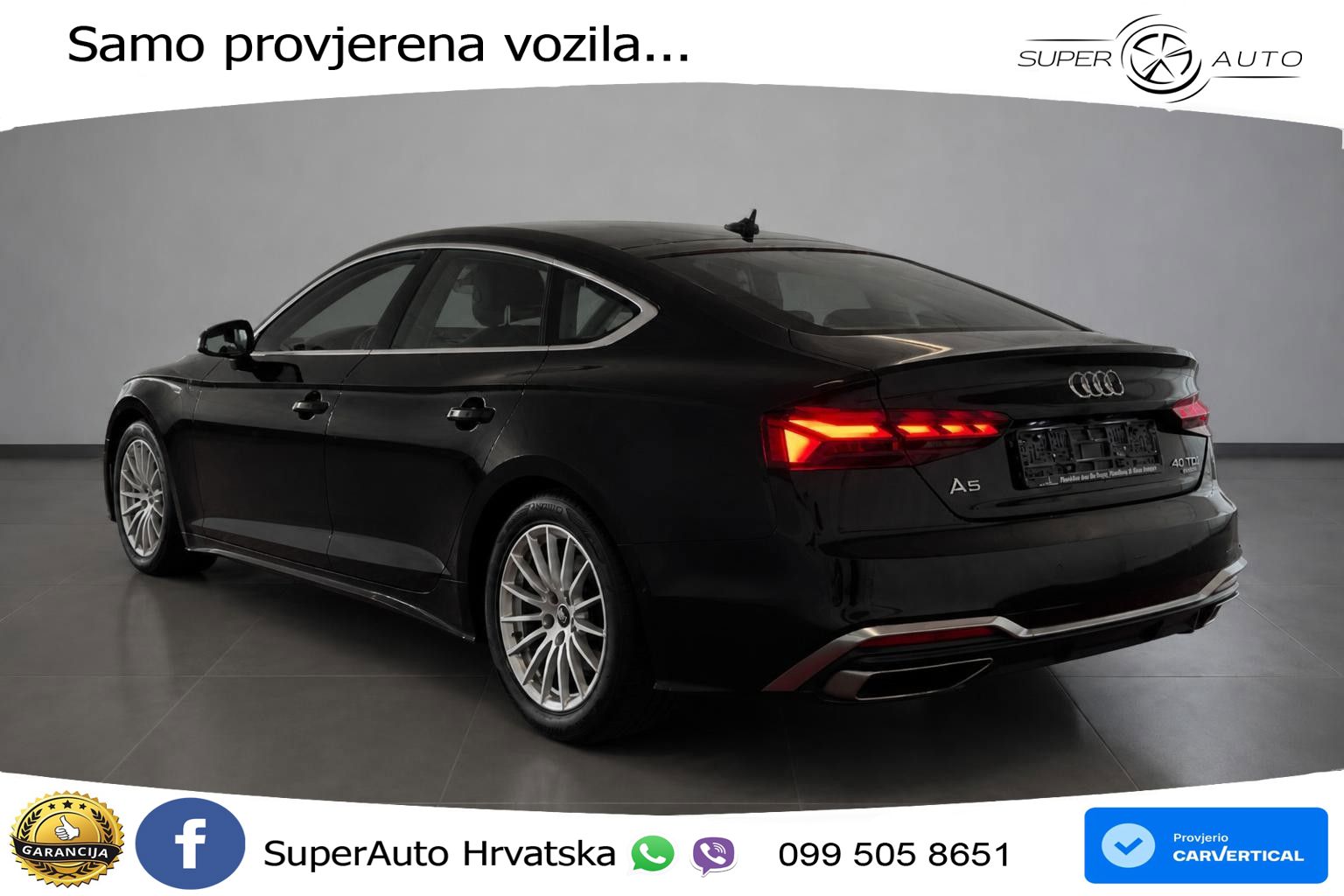 Audi A5 Sportback 40 TDI (204 KS) quattro S tronic S line
