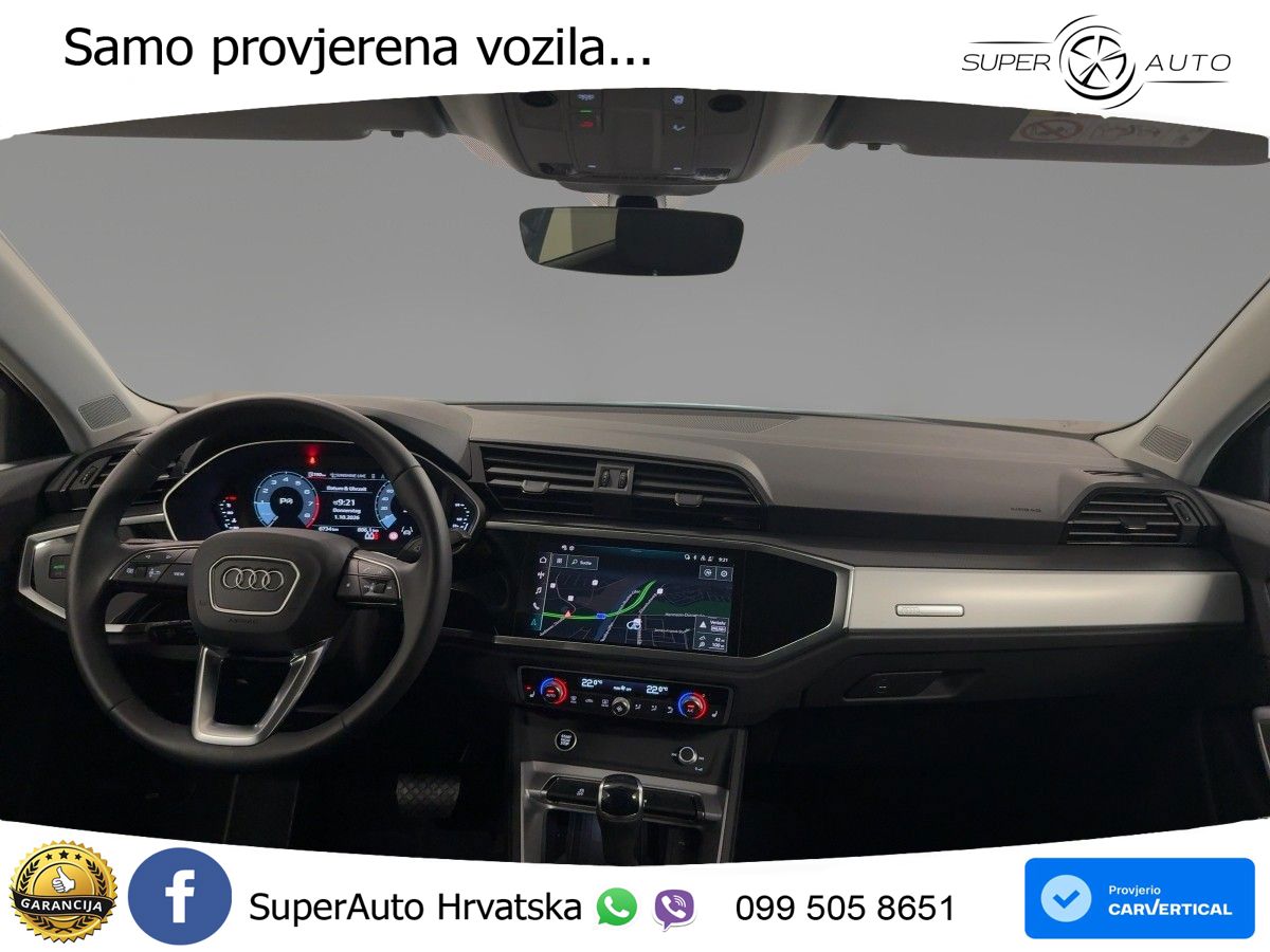 Audi Q3 35 TFSI (150 KS) S tronic advanced LED+GR SJED+ACC