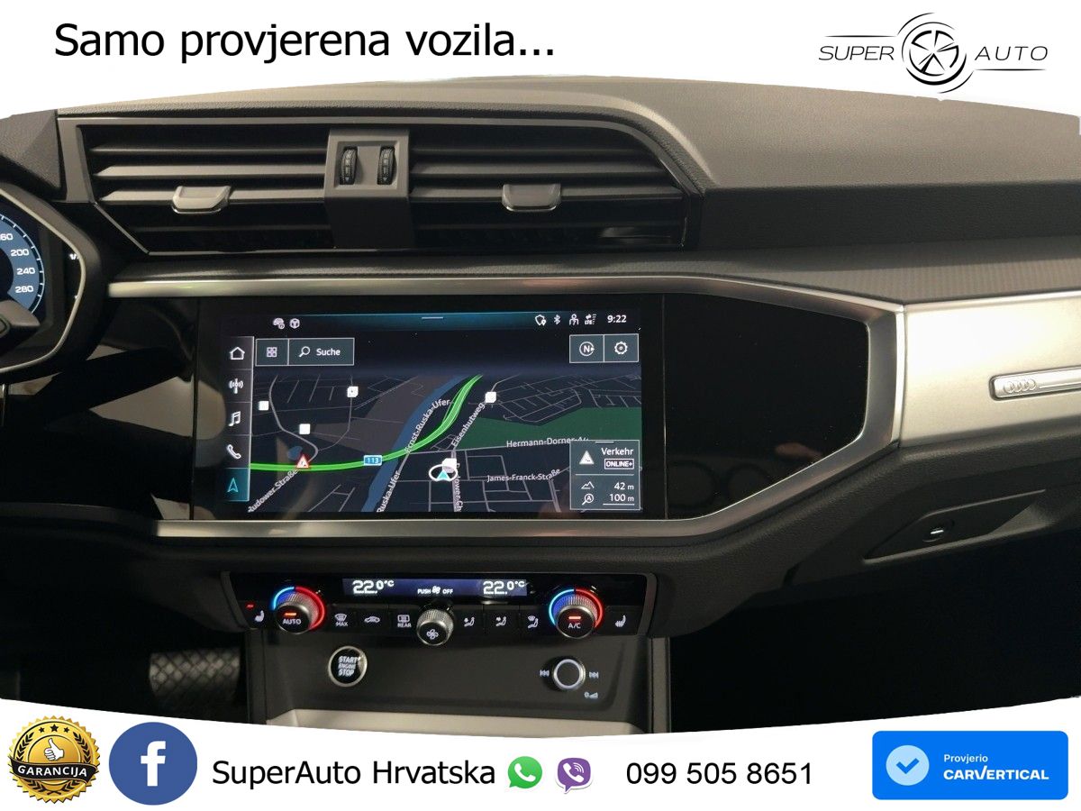 Audi Q3 35 TFSI (150 KS) S tronic advanced LED+GR SJED+ACC