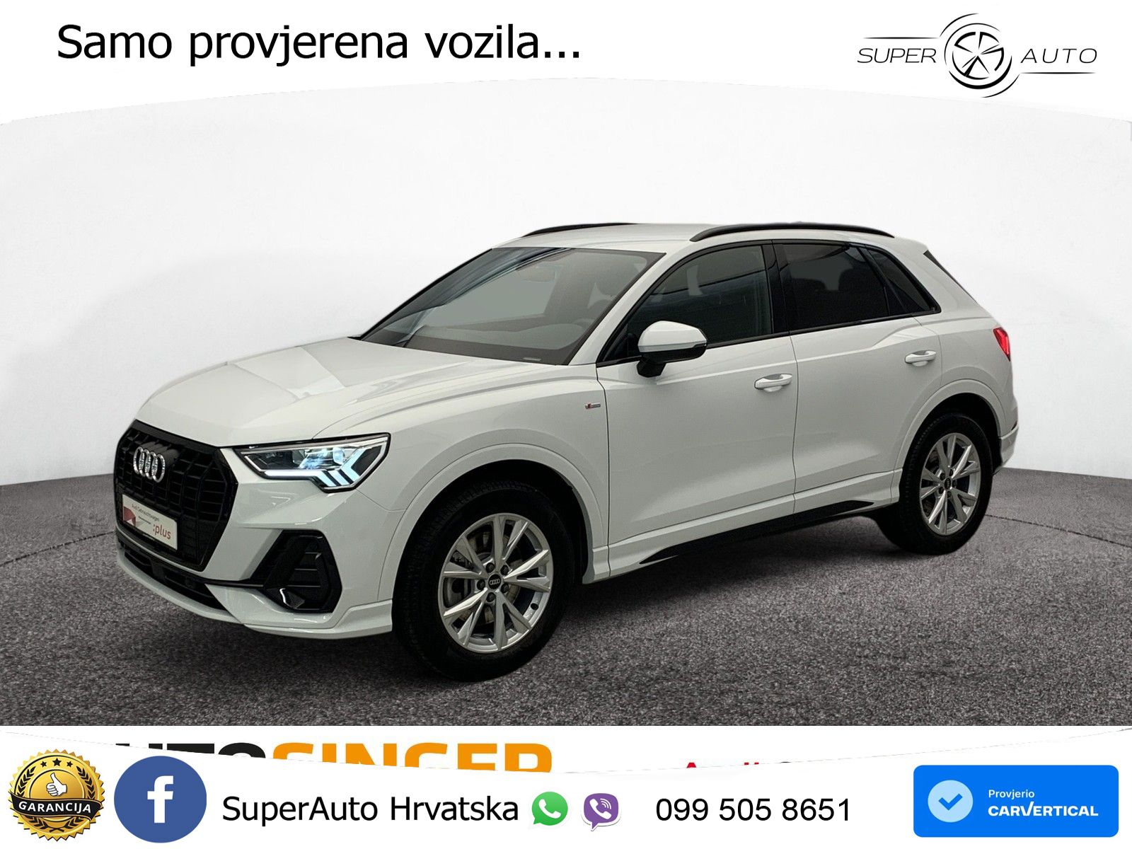 Audi Q3 40 TFSI (190 KS) quattro S tronic 2x S line