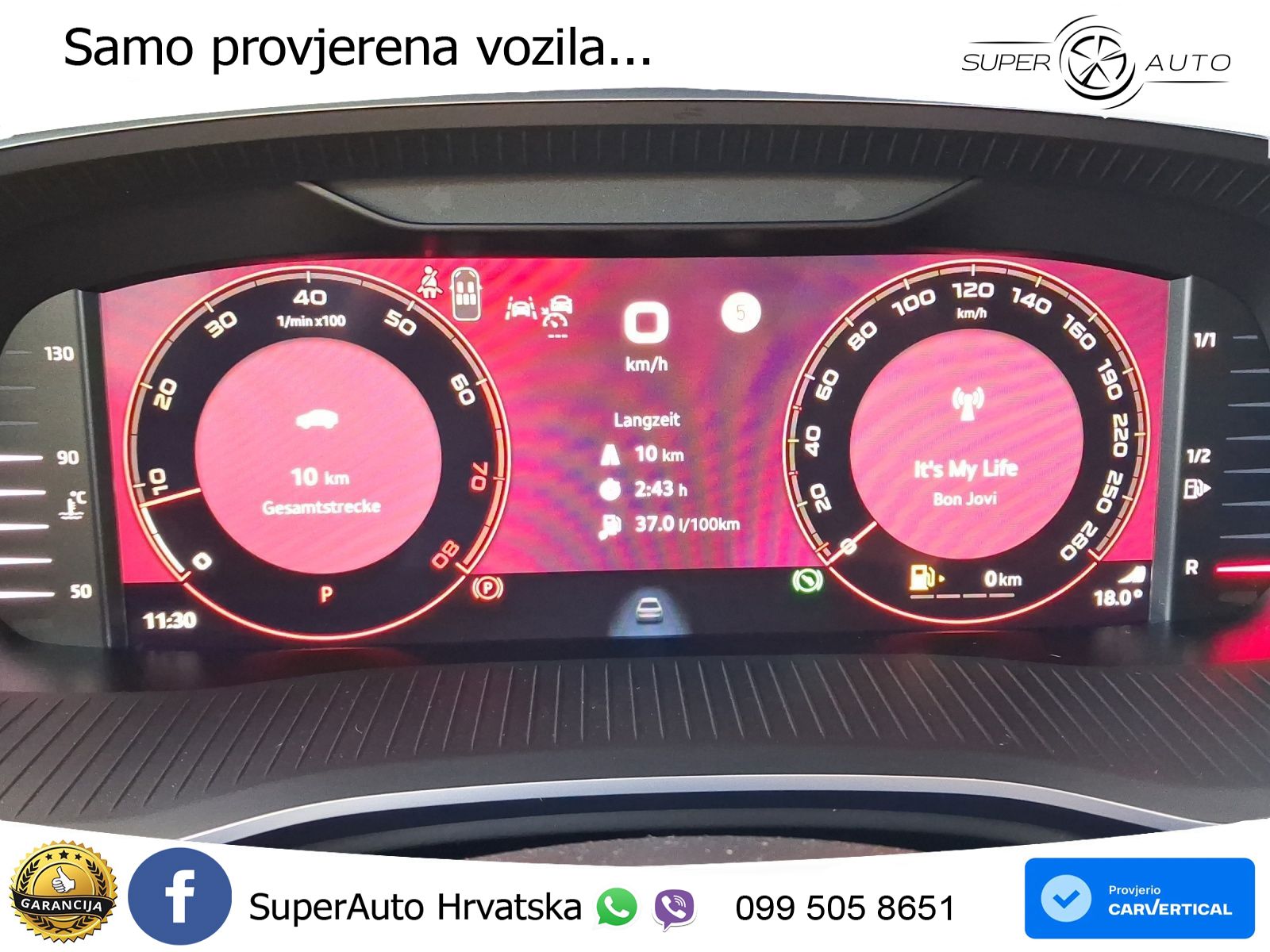 Škoda Octavia Combi RS 2.0 TSI (265 KS) DSG MATRIX+GR SJED+KAM