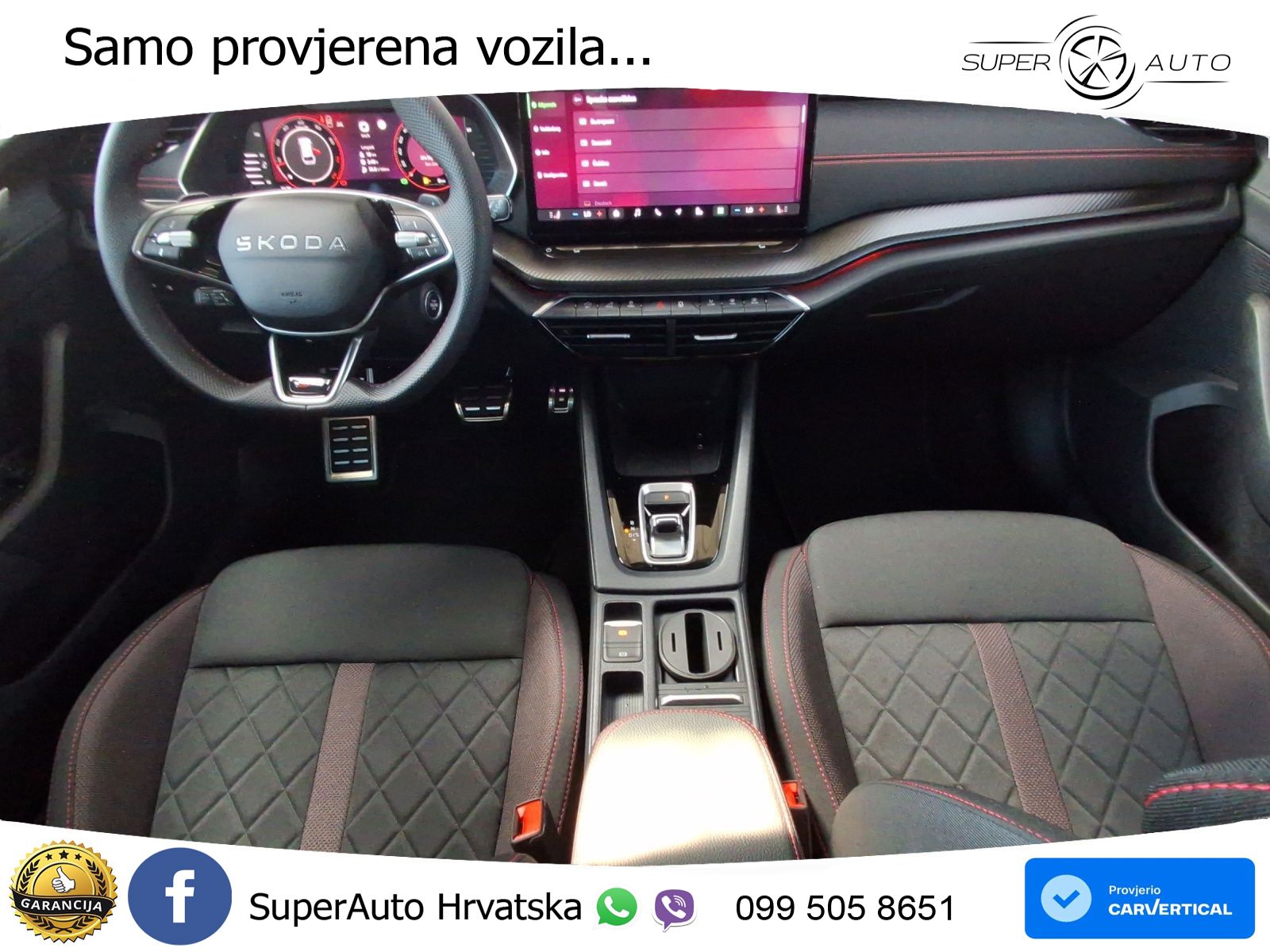 Škoda Octavia Combi RS 2.0 TSI (265 KS) DSG MATRIX+GR SJED+KAM