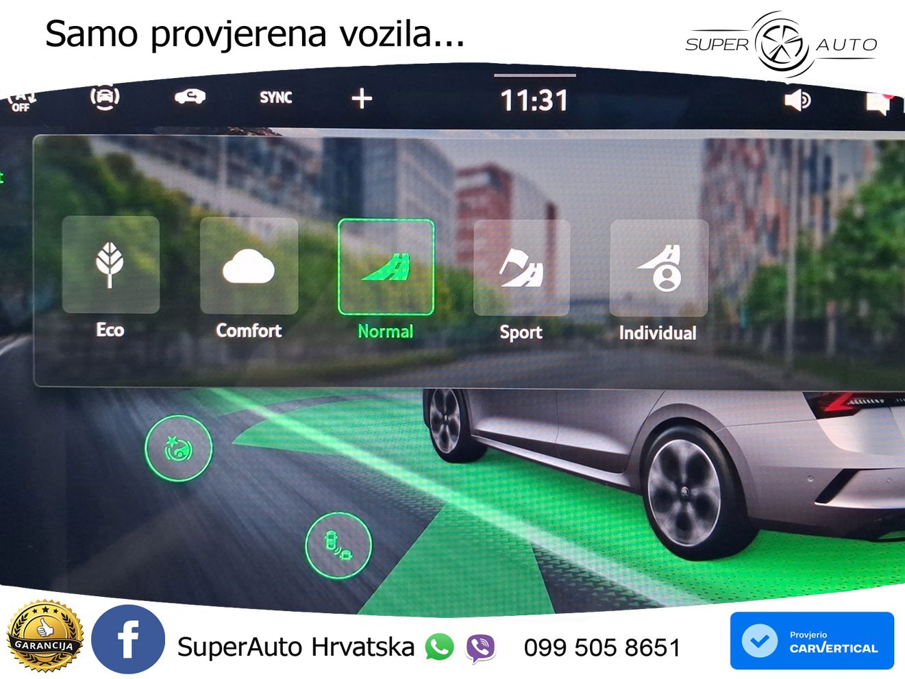 Škoda Octavia Combi RS 2.0 TSI (265 KS) DSG MATRIX+GR SJED+KAM