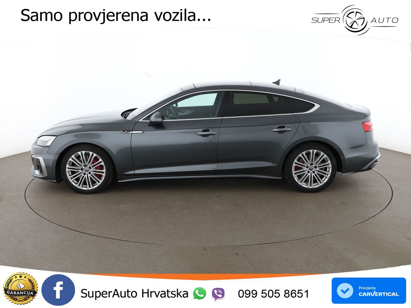 Audi A5 Sportback 50 TDI V6 (286 KS) quattro Tiptronic S line MATRIX+GR SJED+KAM