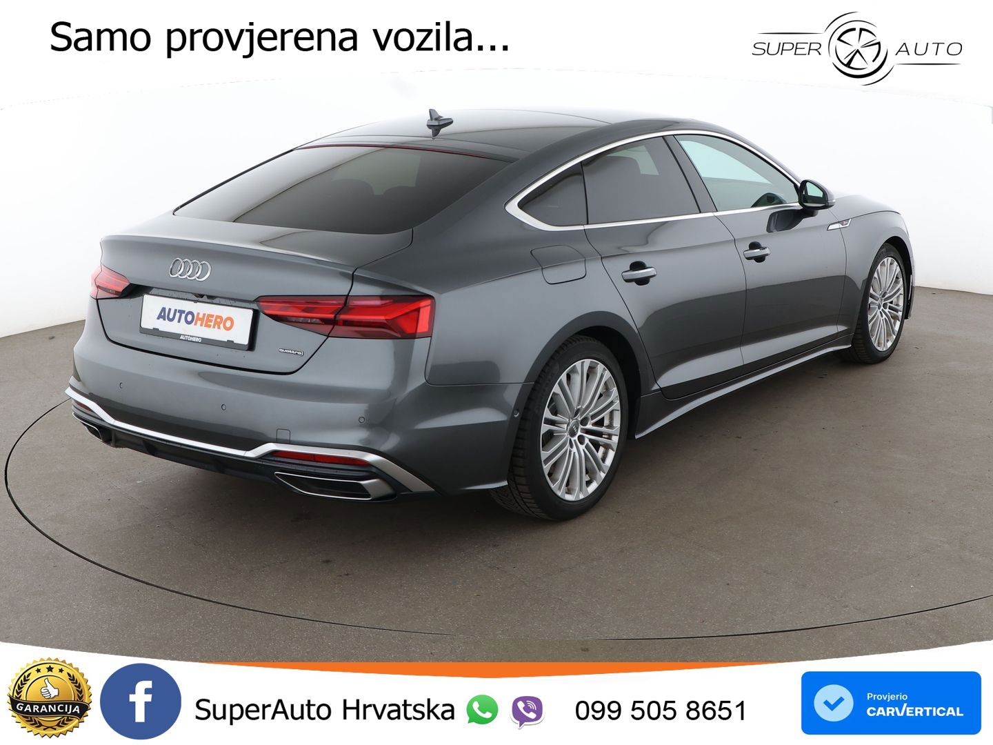 Audi A5 Sportback 50 TDI V6 (286 KS) quattro Tiptronic S line MATRIX+GR SJED+KAM