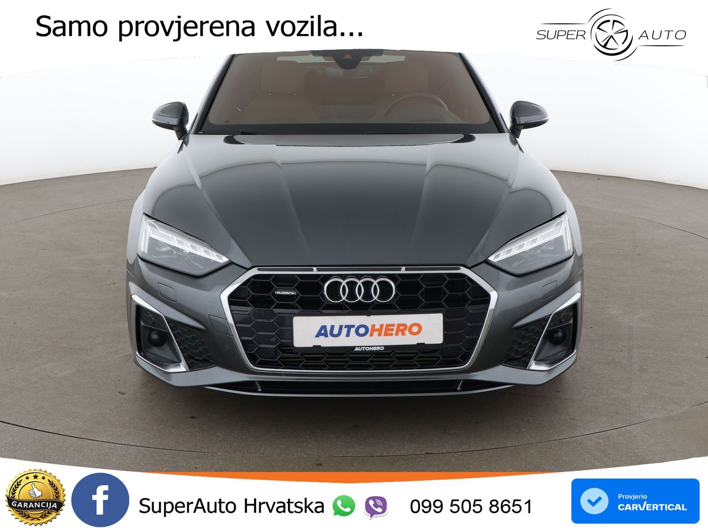 Audi A5 Sportback 50 TDI V6 (286 KS) quattro Tiptronic S line MATRIX+GR SJED+KAM