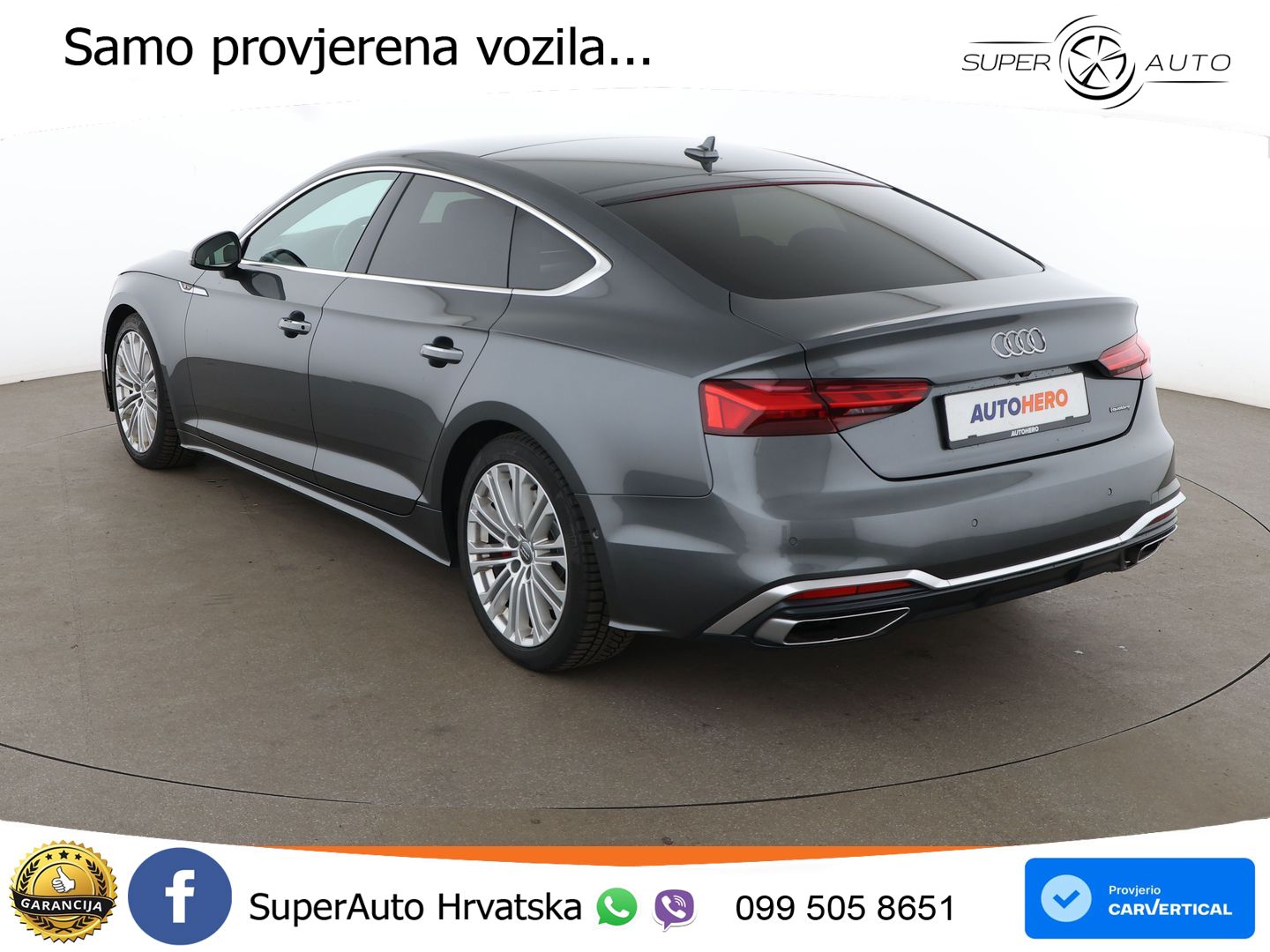 Audi A5 Sportback 50 TDI V6 (286 KS) quattro Tiptronic S line MATRIX+GR SJED+KAM