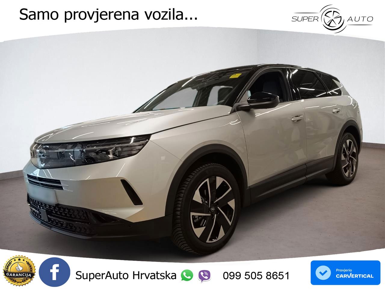 Opel Grandland 1.2 Turbo (145 KS) Hybrid eDCT GS LED+GR SJED+ACC