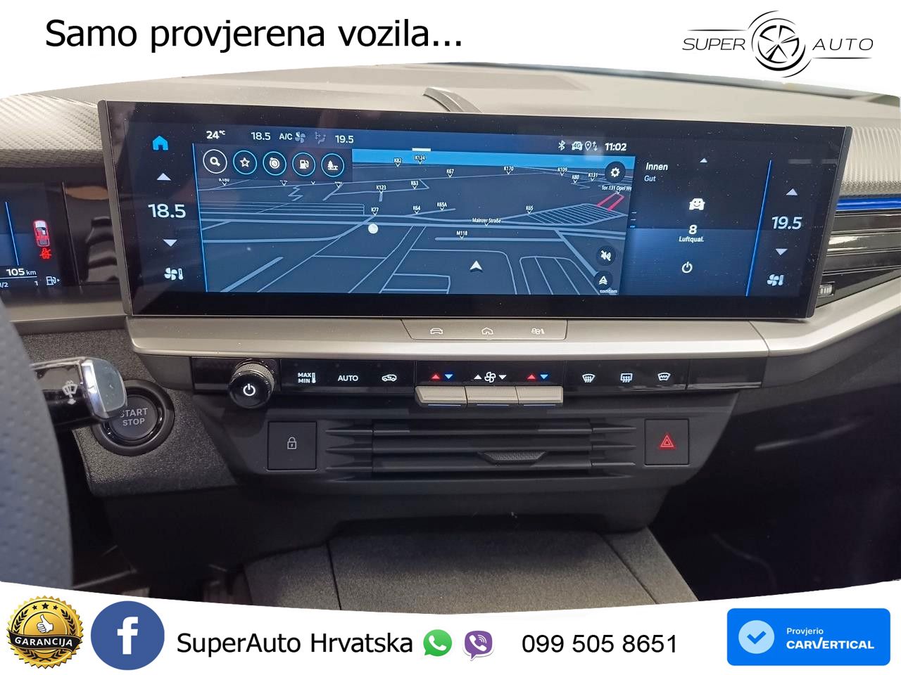 Opel Grandland 1.2 Turbo (145 KS) Hybrid eDCT GS LED+GR SJED+ACC