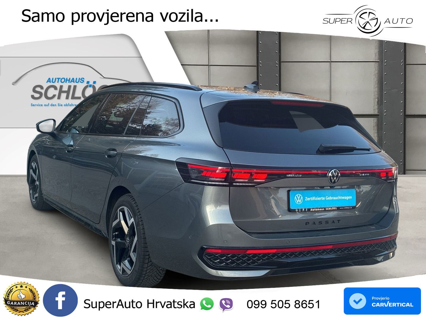 Volkswagen Passat Variant 2.0 TDI (193 KS) 4MOTION DSG R-Line LED+GR SJED+ACC