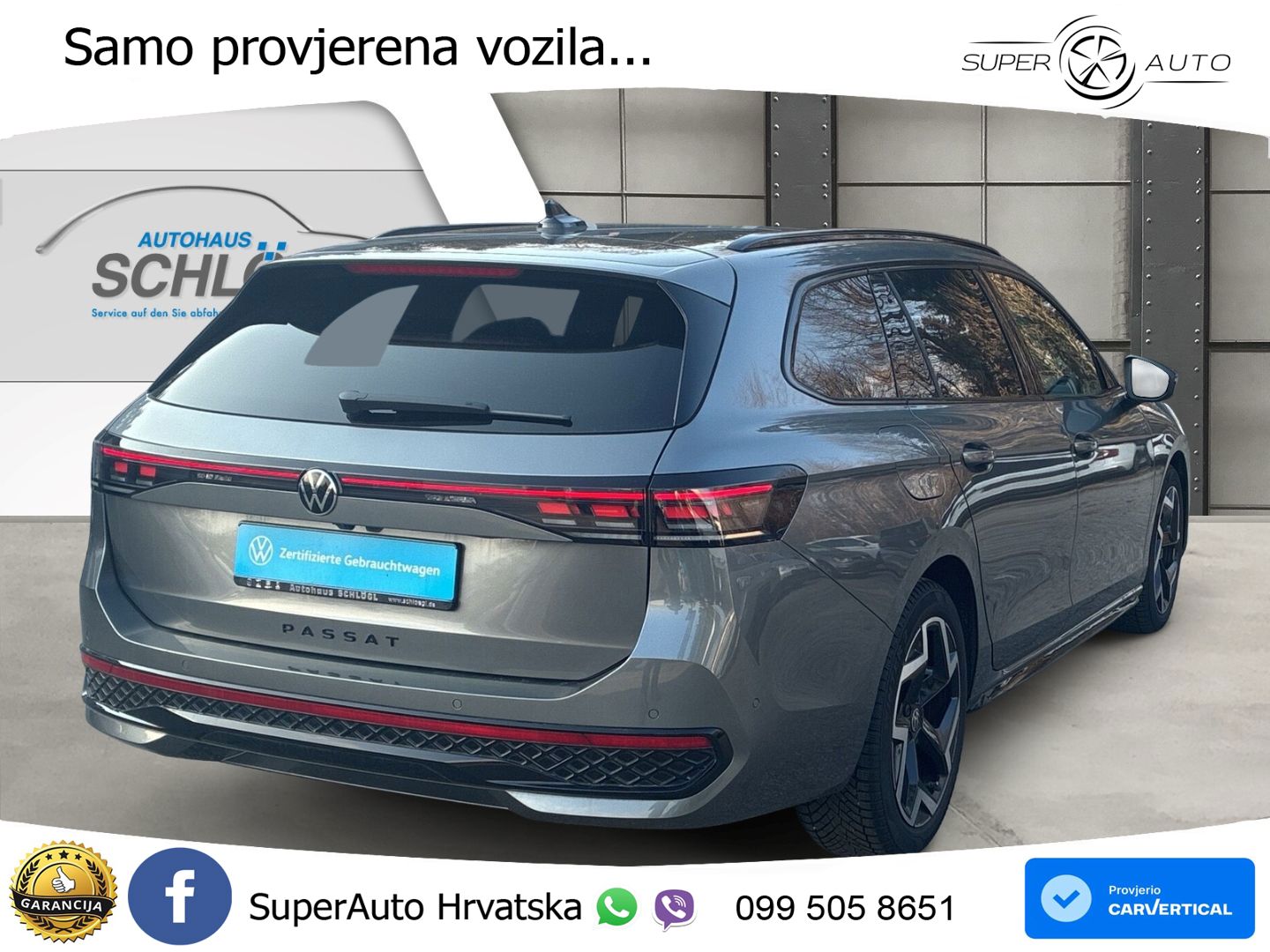 Volkswagen Passat Variant 2.0 TDI (193 KS) 4MOTION DSG R-Line LED+GR SJED+ACC