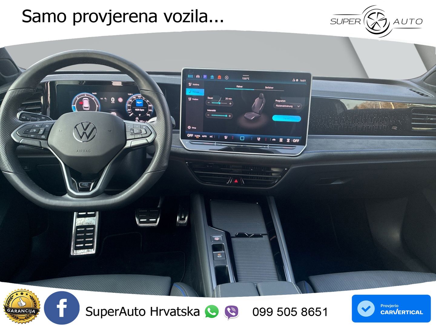Volkswagen Passat Variant 2.0 TDI (193 KS) 4MOTION DSG R-Line LED+GR SJED+ACC