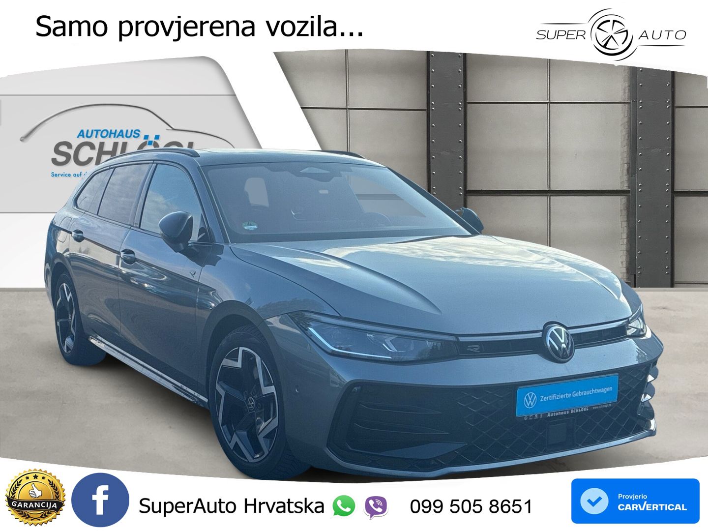 Volkswagen Passat Variant 2.0 TDI (193 KS) 4MOTION DSG R-Line LED+GR SJED+ACC