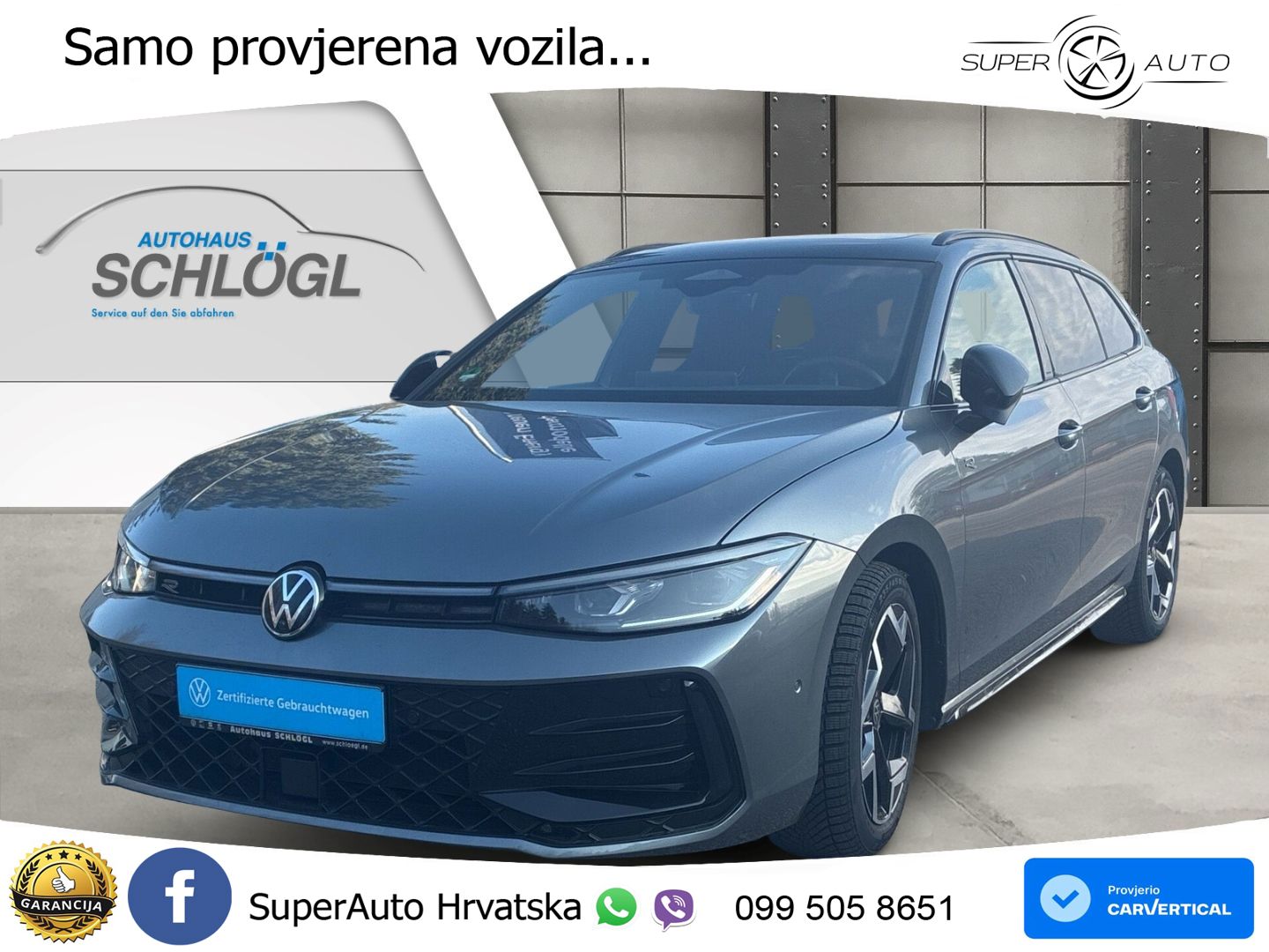 Volkswagen Passat Variant 2.0 TDI (193 KS) 4MOTION DSG R-Line LED+GR SJED+ACC