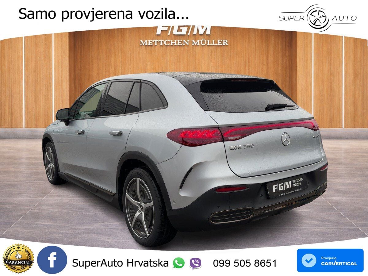 Mercedes EQE SUV 350 100 kWh (292 KS) 4MATIC ZRAČNI+ACC+GR SJED+KAM+PANO