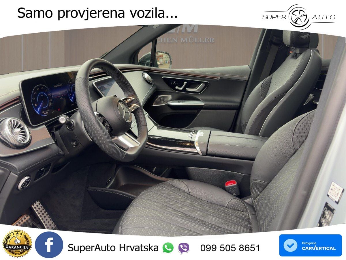 Mercedes EQE SUV 350 100 kWh (292 KS) 4MATIC ZRAČNI+ACC+GR SJED+KAM+PANO
