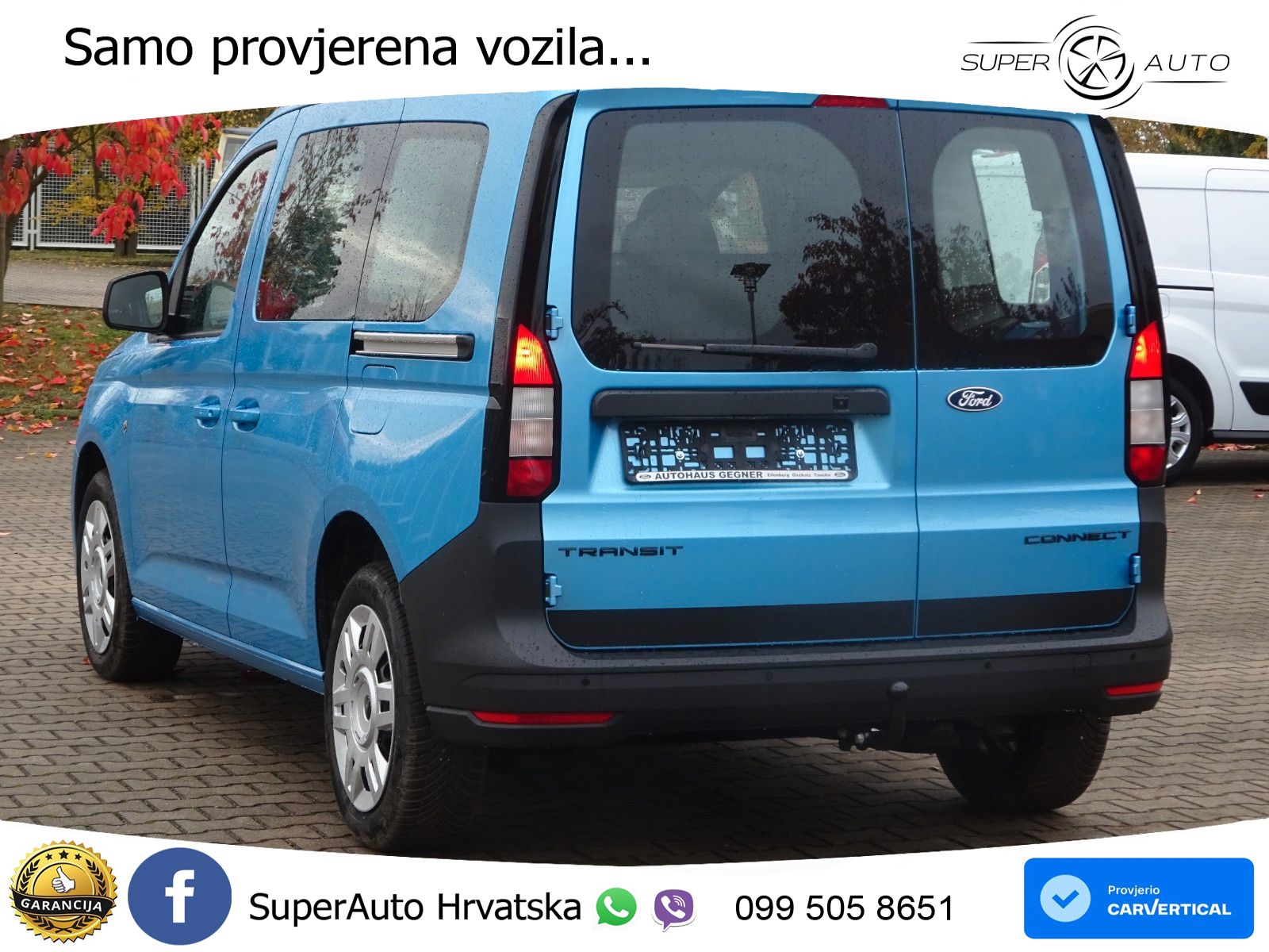 Ford Transit Connect Trend L1 FlexCab 75kW WiPa Navi 102 KS