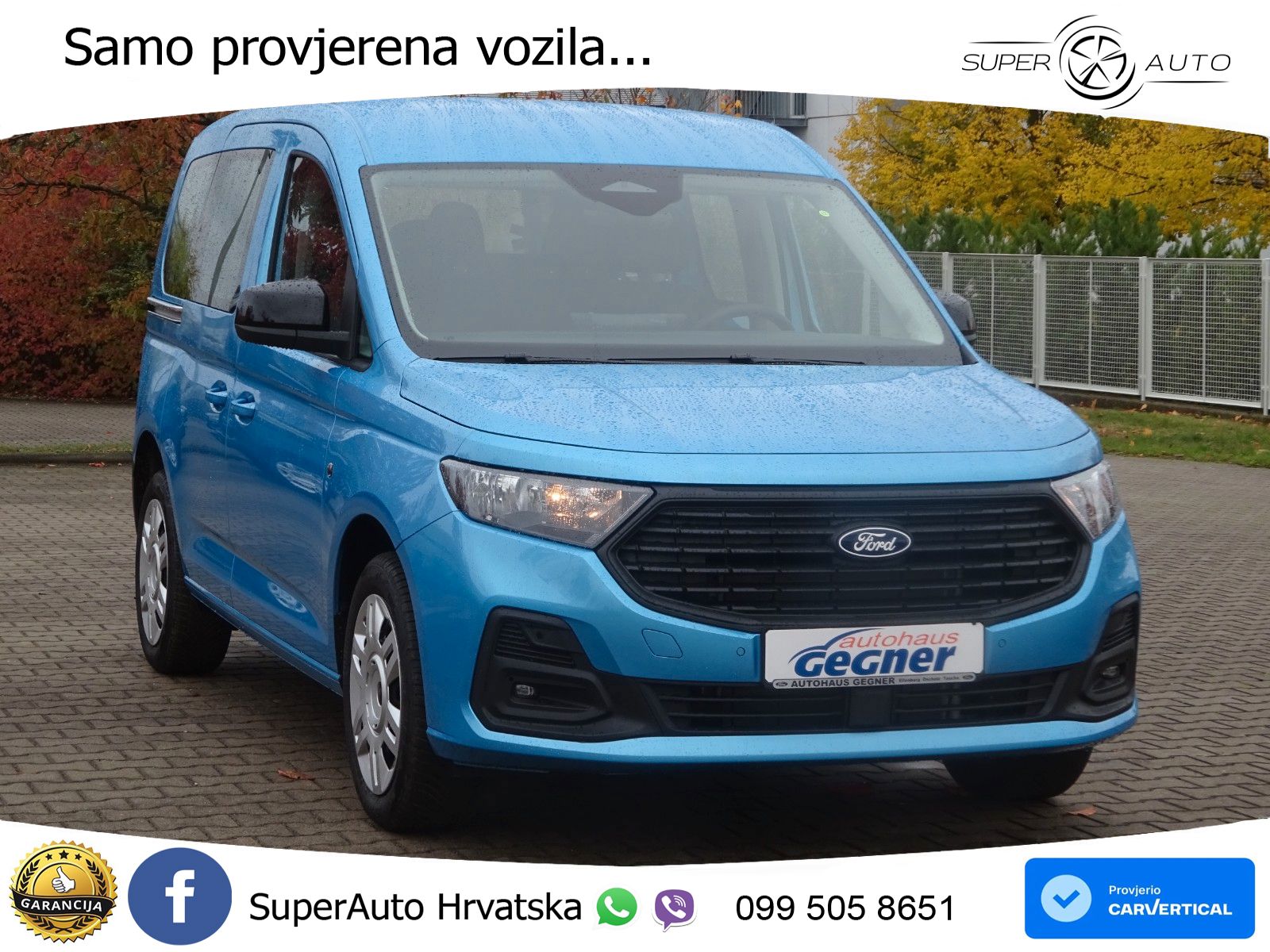 Ford Transit Connect Trend L1 FlexCab 75kW WiPa Navi 102 KS