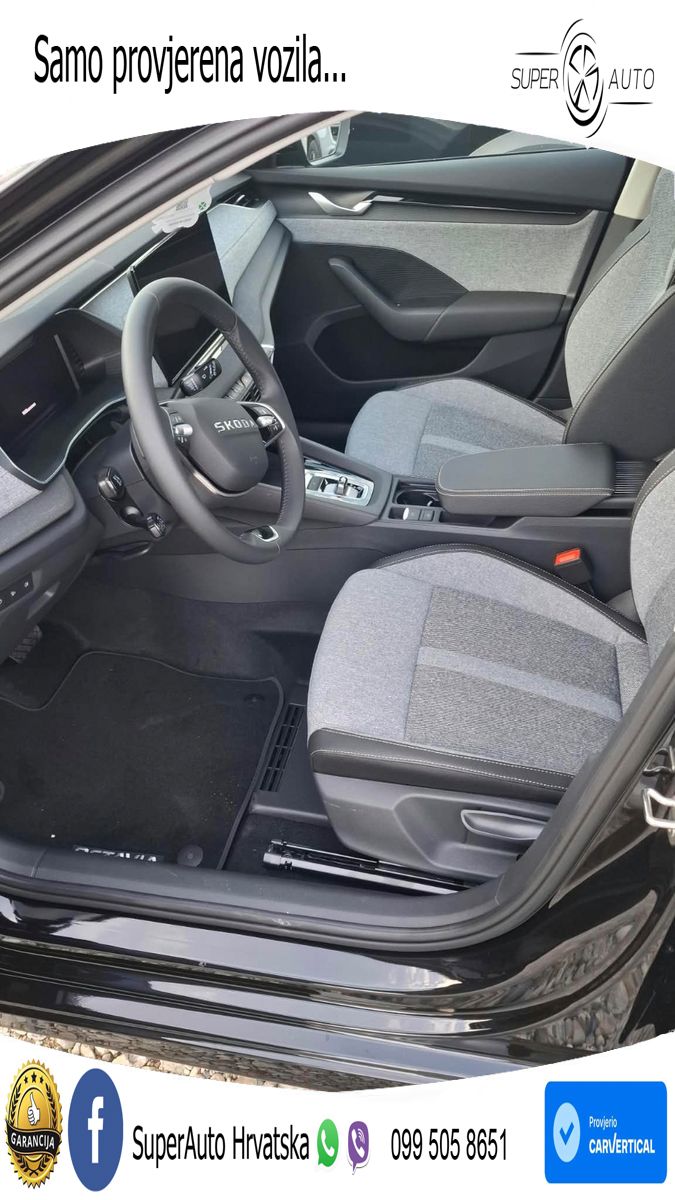 Škoda Octavia Combi 1.5 TSI (150 KS) DSG LED+GR SJED+ACC