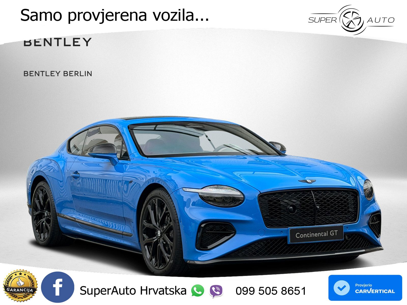 Bentley Continental GT IV 4.0 V8 TFSi (680 KS) AWD DCT LED+GR SJED+ACC