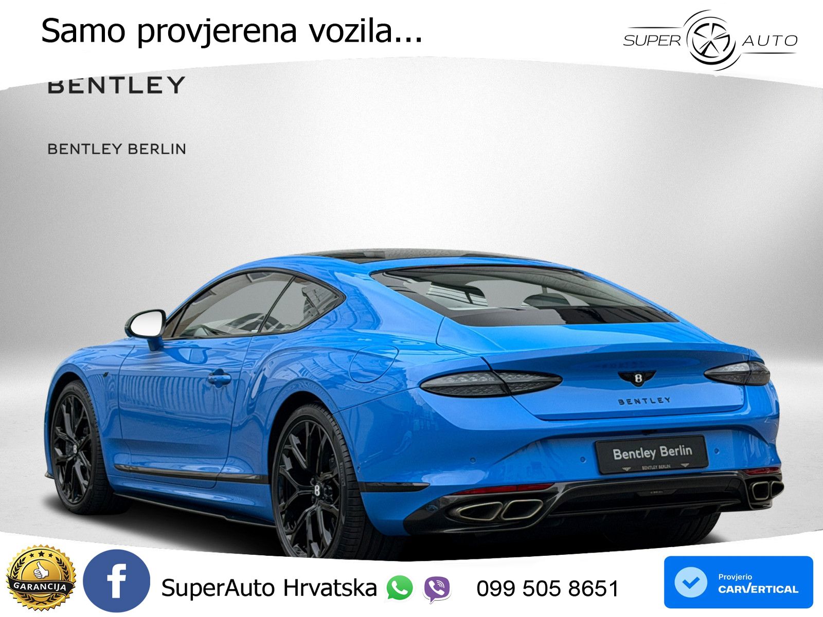Bentley Continental GT IV 4.0 V8 TFSi (680 KS) AWD DCT LED+GR SJED+ACC
