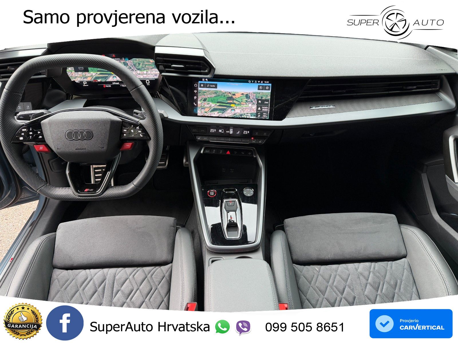 Audi RS3 Sedan 2.5 TFSI (400 KS) quattro S tronic LED+GR SJED+ACC