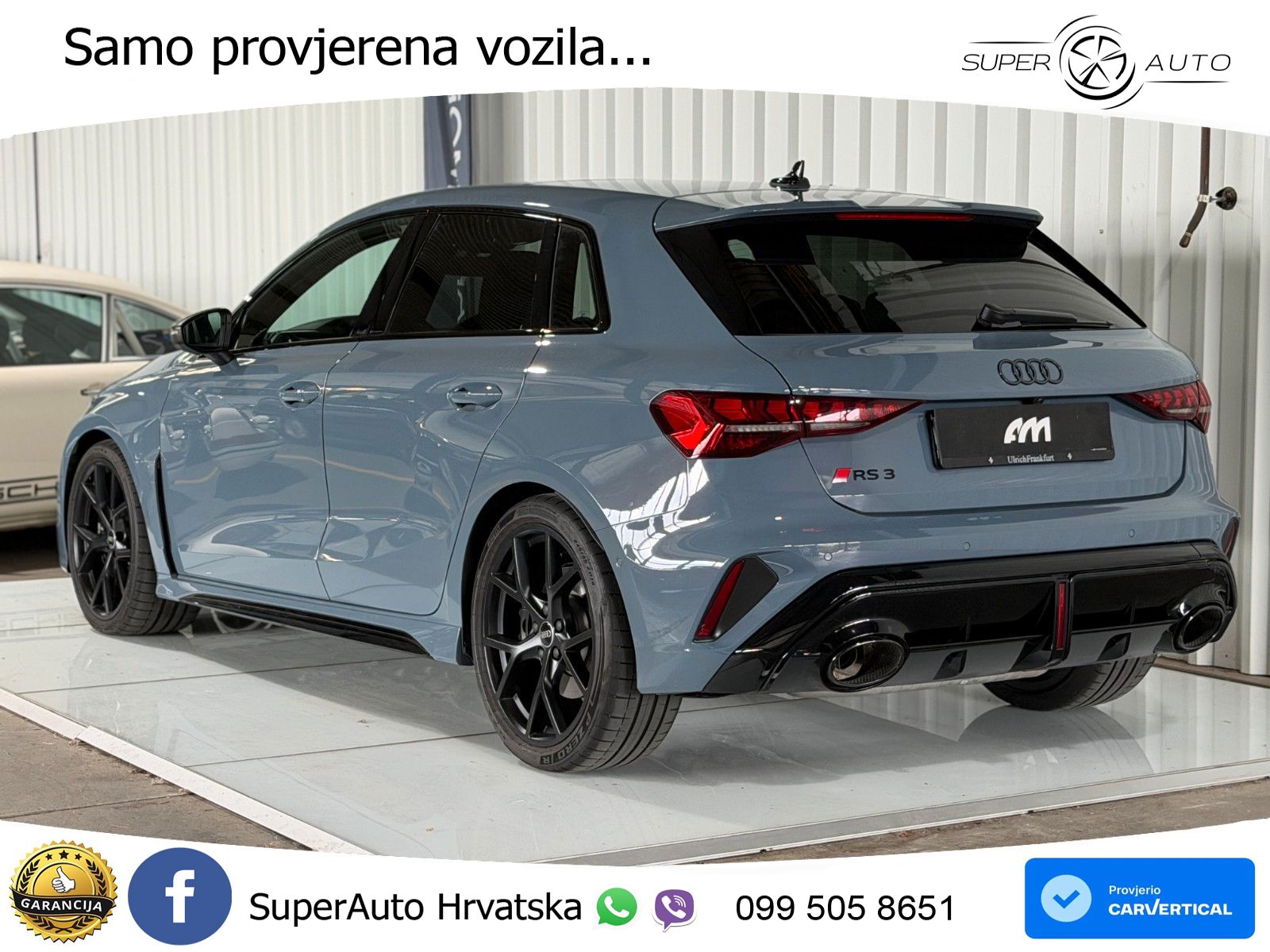 Audi RS3 Sedan 2.5 TFSI (400 KS) quattro S tronic LED+GR SJED+ACC