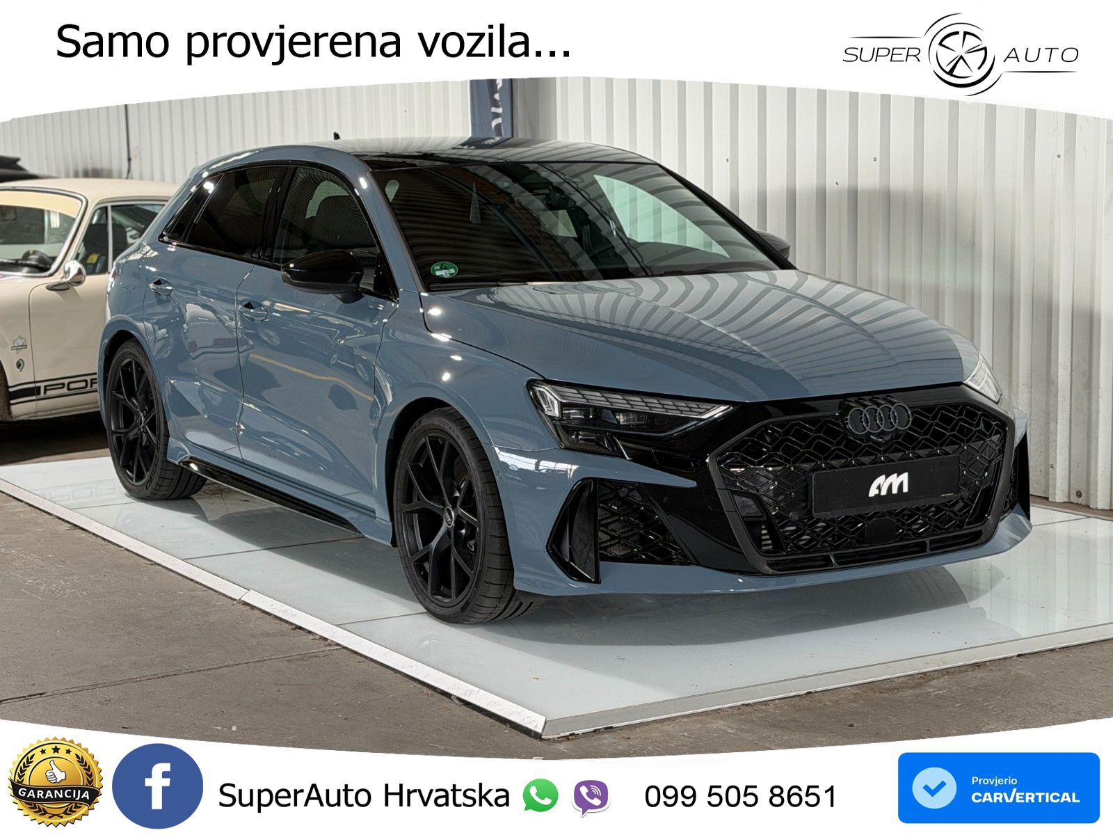 Audi RS3 Sedan 2.5 TFSI (400 KS) quattro S tronic LED+GR SJED+ACC