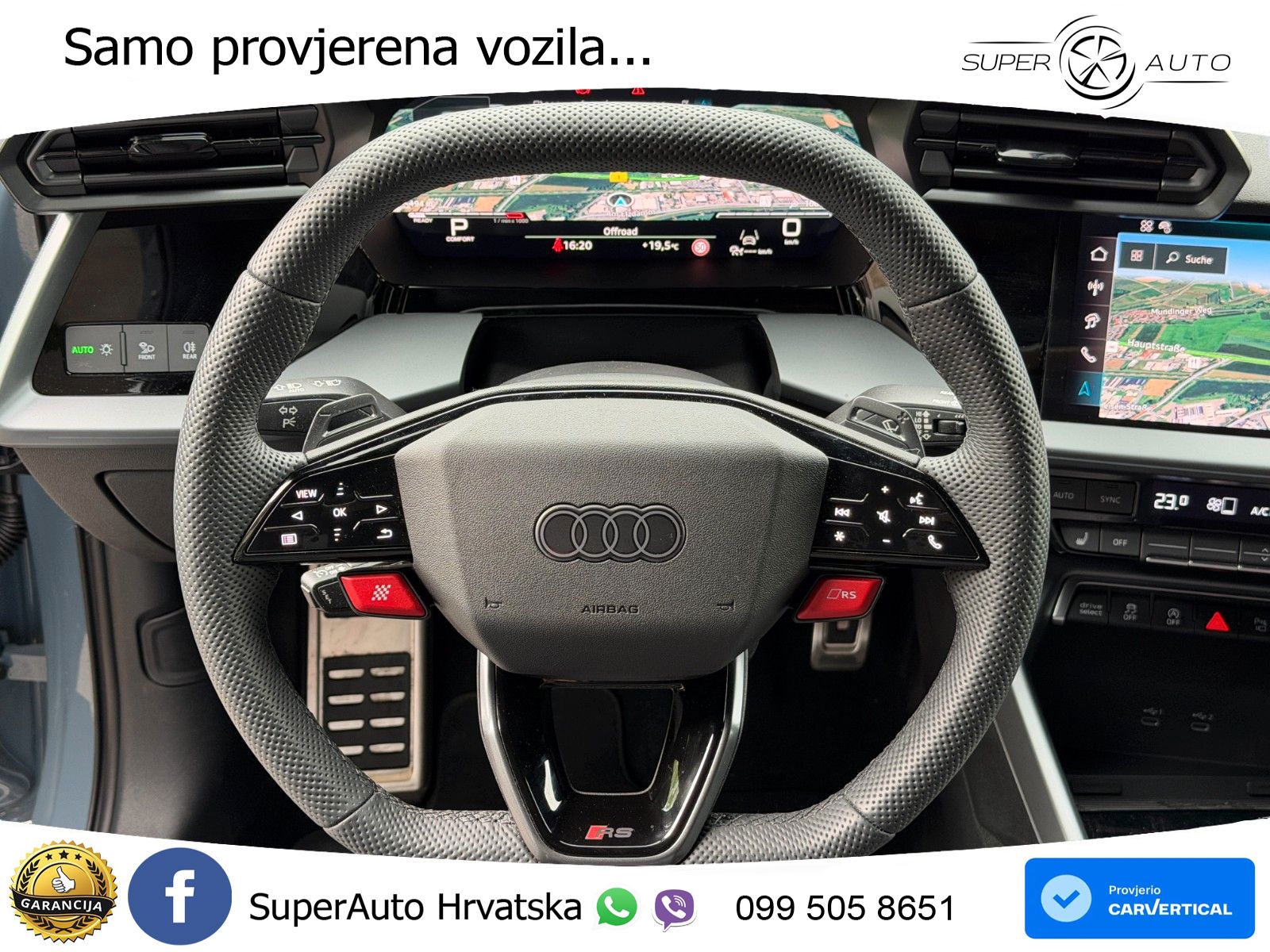 Audi RS3 Sedan 2.5 TFSI (400 KS) quattro S tronic LED+GR SJED+ACC