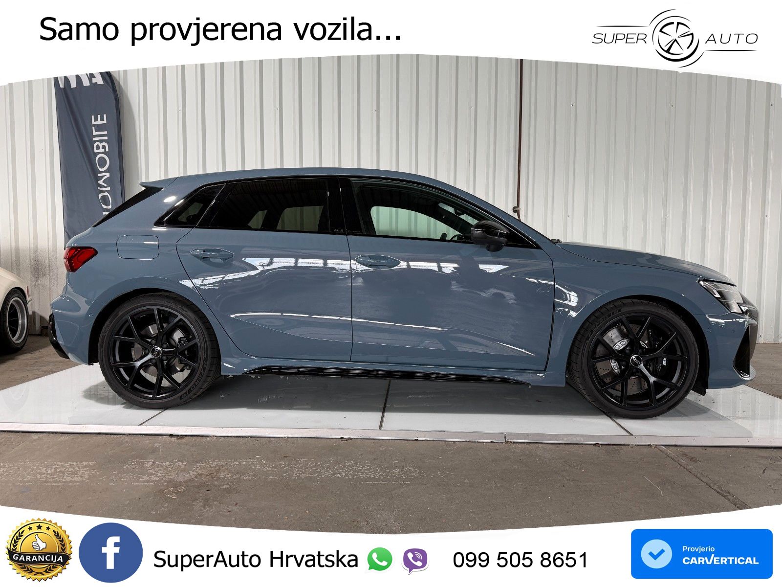 Audi RS3 Sedan 2.5 TFSI (400 KS) quattro S tronic LED+GR SJED+ACC