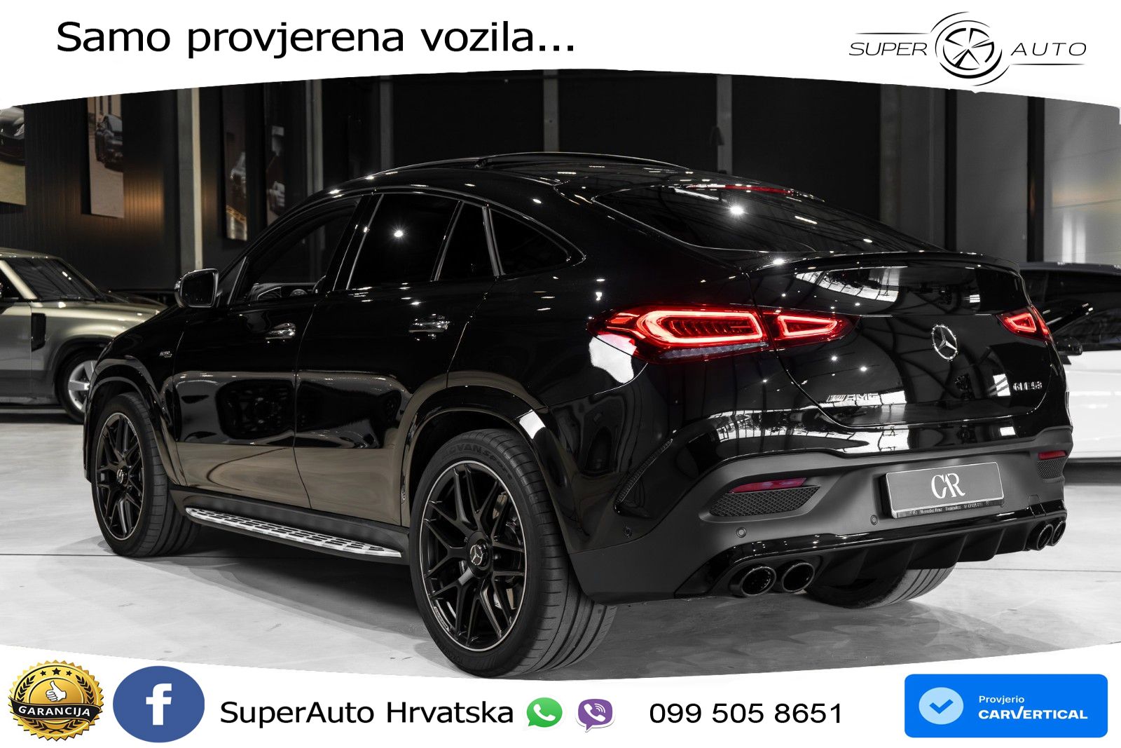 Mercedes AMG GLE Coupe 53 (435 KS) EQ Boost 4MATIC+ AMG SPEEDSHIFT TCT 9G LED+GR SJED+ACC