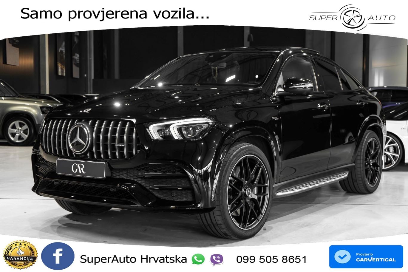 Mercedes AMG GLE Coupe 53 (435 KS) EQ Boost 4MATIC+ AMG SPEEDSHIFT TCT 9G LED+GR SJED+ACC