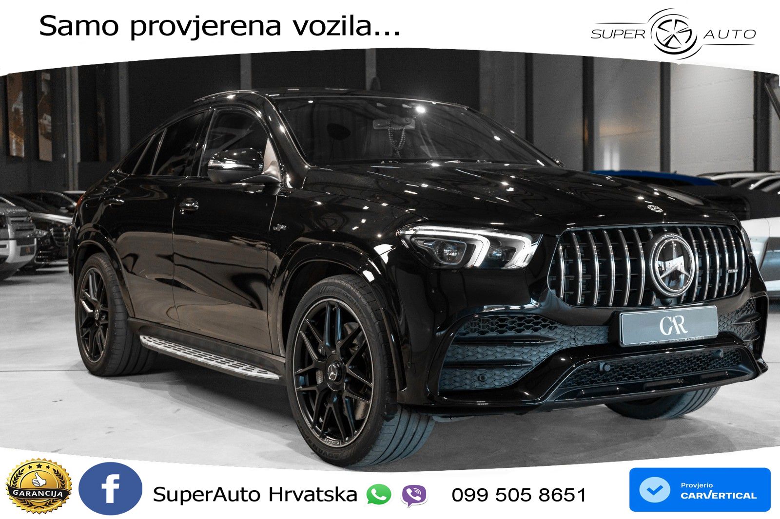 Mercedes AMG GLE Coupe 53 (435 KS) EQ Boost 4MATIC+ AMG SPEEDSHIFT TCT 9G LED+GR SJED+ACC