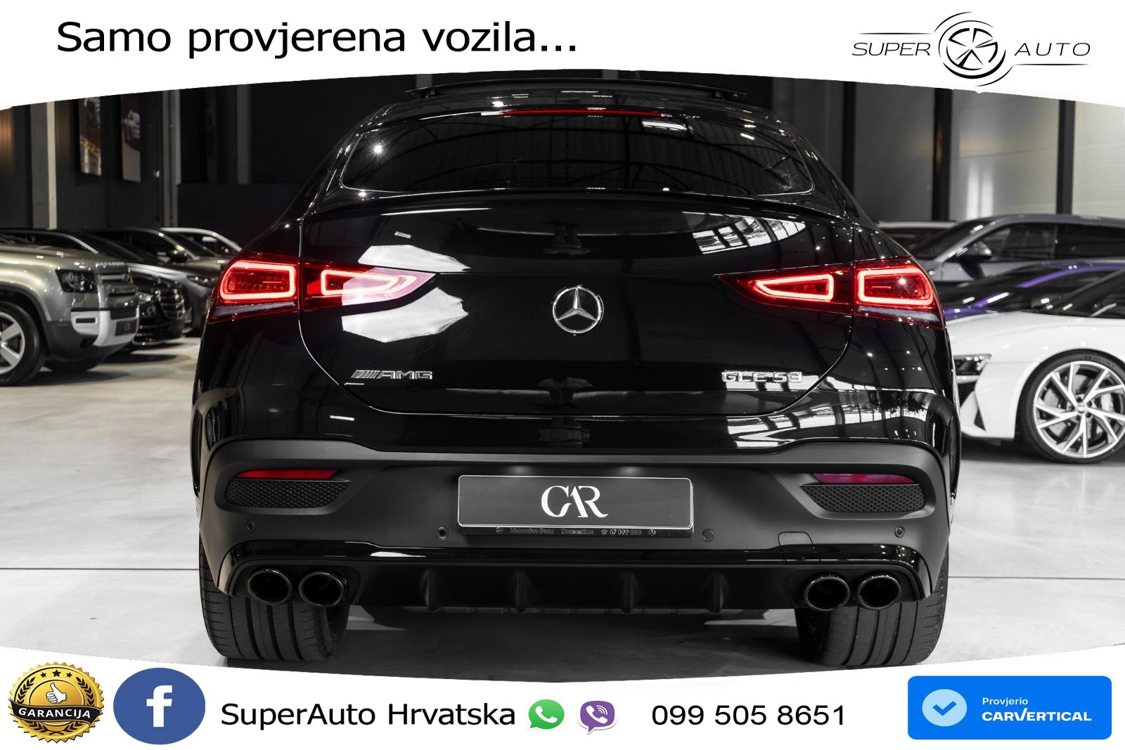 Mercedes AMG GLE Coupe 53 (435 KS) EQ Boost 4MATIC+ AMG SPEEDSHIFT TCT 9G LED+GR SJED+ACC