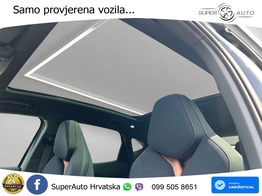 Cupra Tavascan 82 kWh (340 KS)  4WD VZ LED+GR SJED+ACC