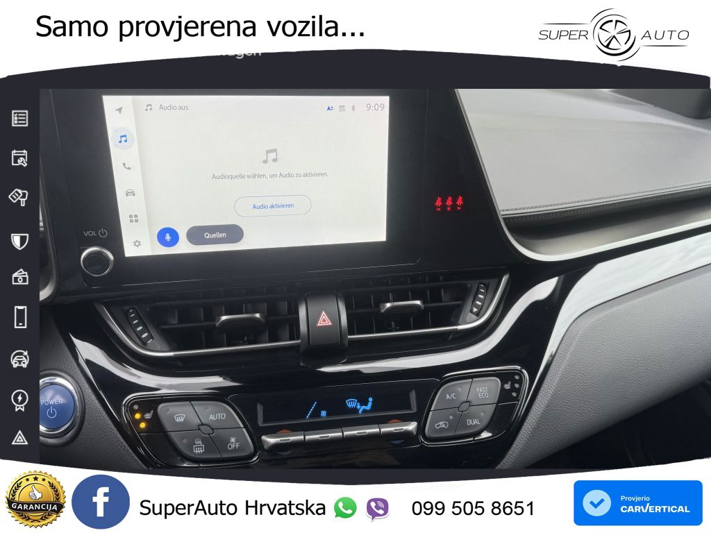 Toyota C-HR 1.8 (122 KS) Hybrid e-CVT Team Deutschland LED+GR SJED+ACC