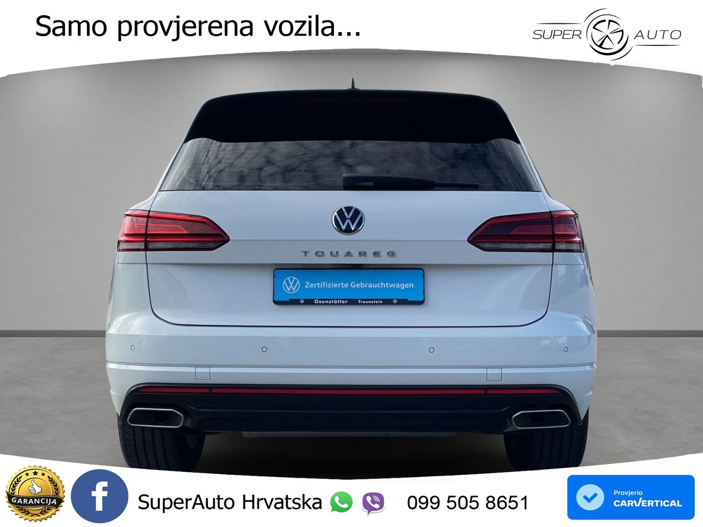 Volkswagen Touareg 3.0 V6 TDI (231 KS) 4MOTION Tiptronic R-Line LED+GR SJED+ACC