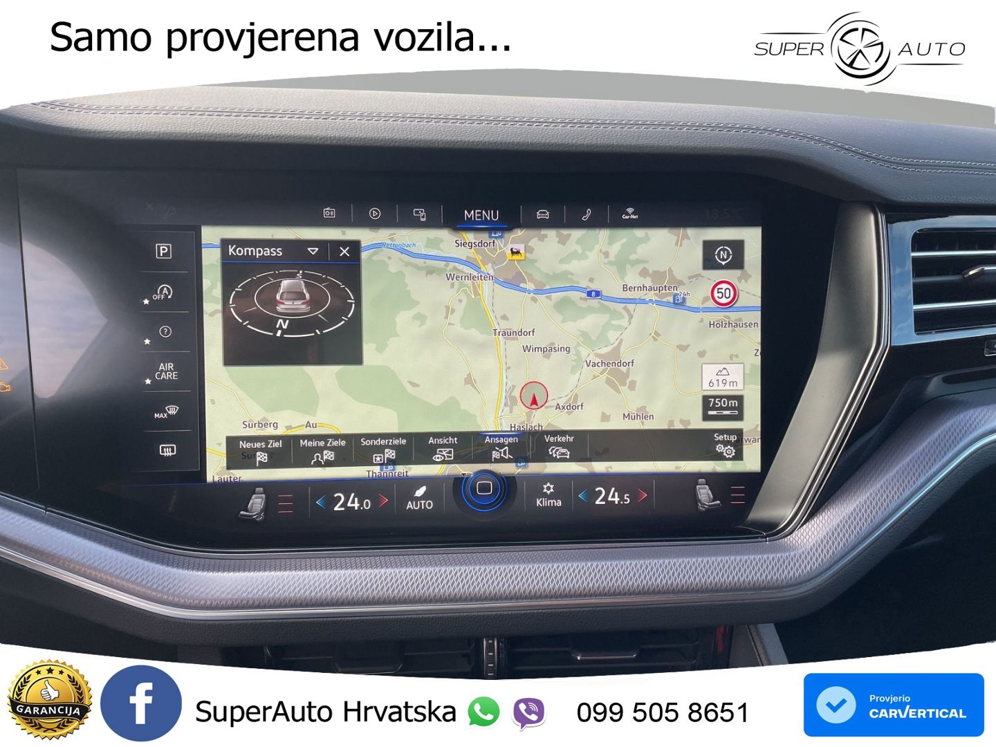 Volkswagen Touareg 3.0 V6 TDI (231 KS) 4MOTION Tiptronic R-Line LED+GR SJED+ACC