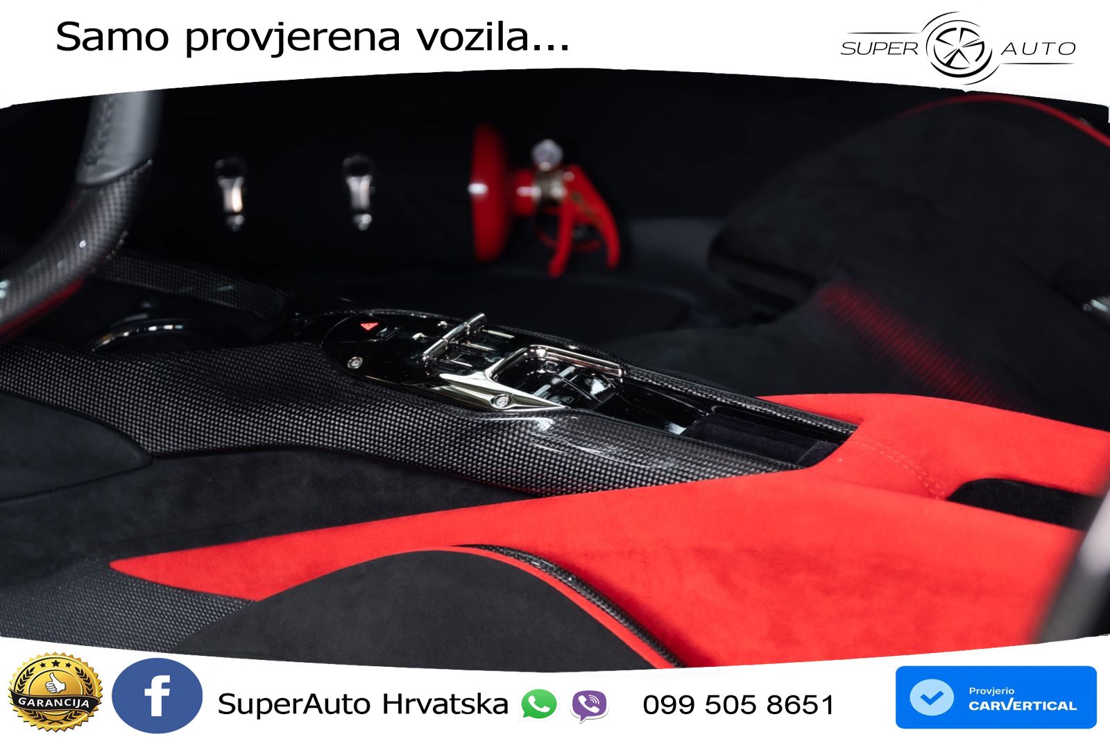 Ferrari 296 GTB 3.0 V6 (830 KS) F1 DCT LED+ACC
