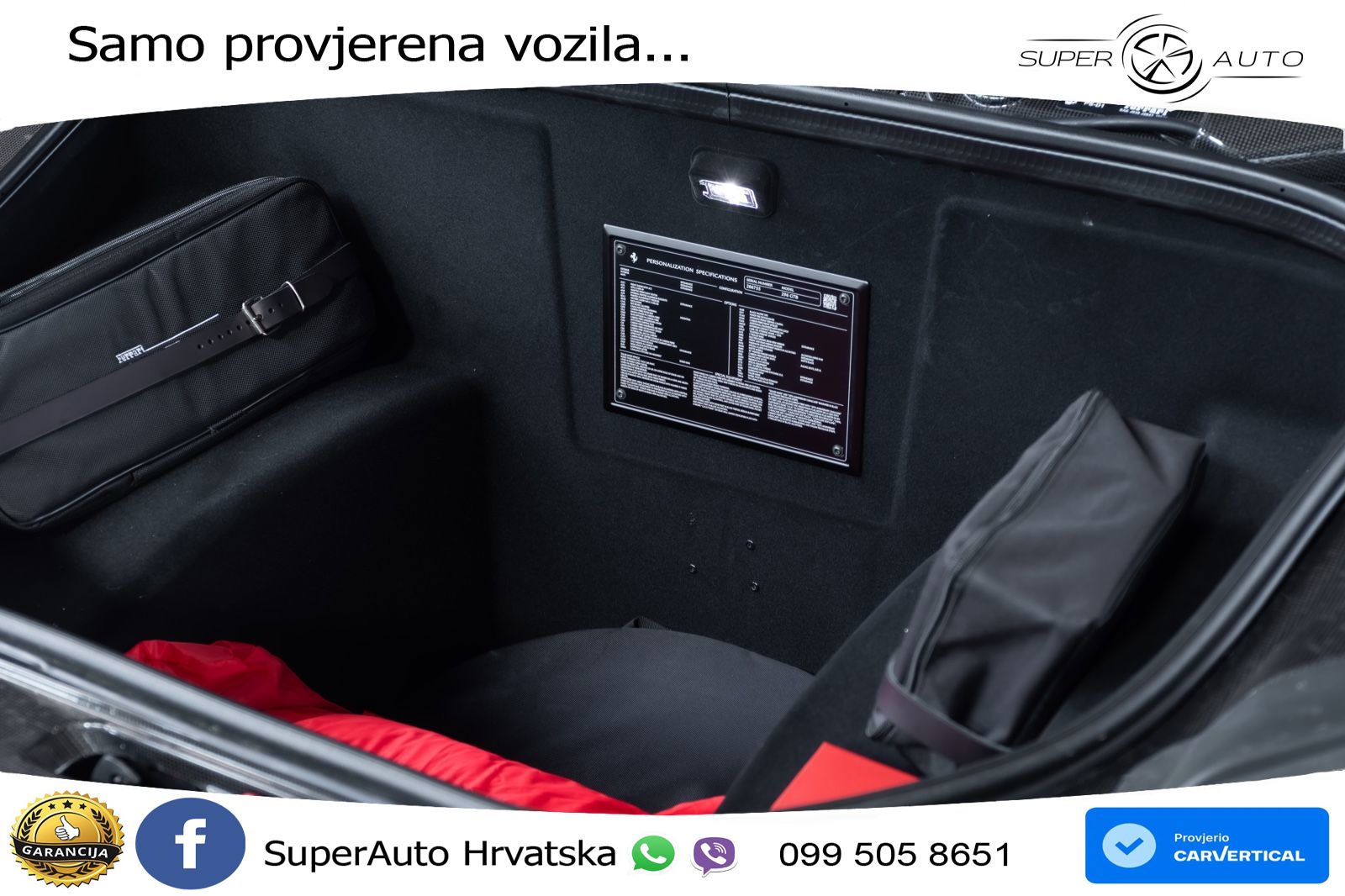 Ferrari 296 GTB 3.0 V6 (830 KS) F1 DCT LED+ACC