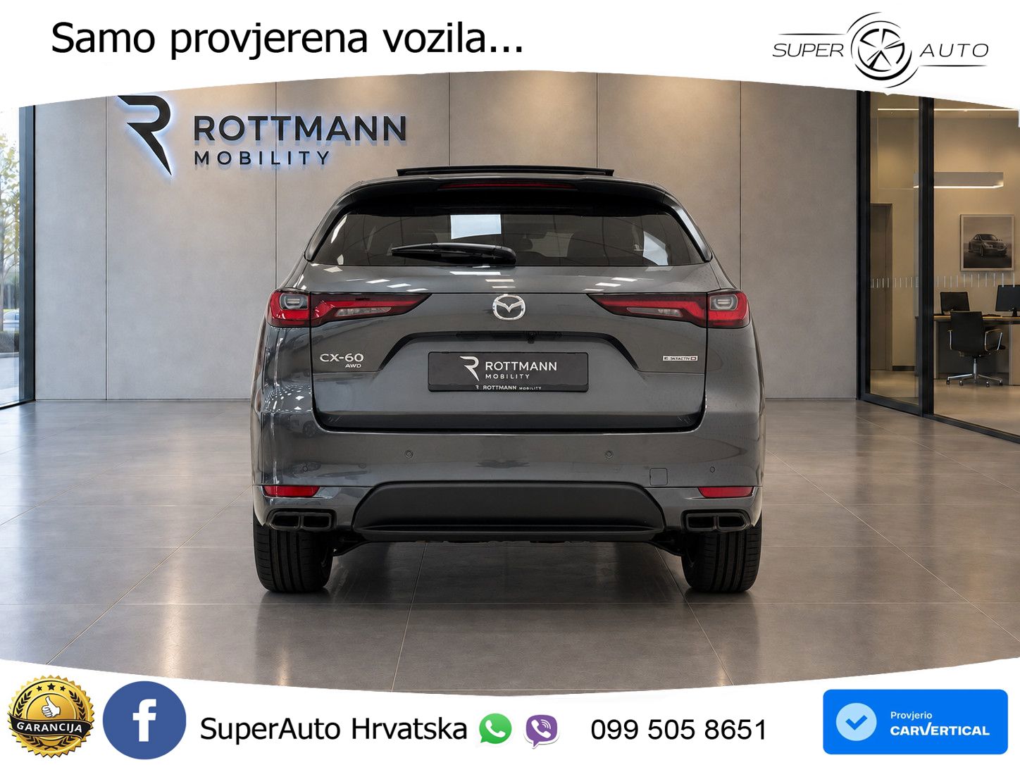 Mazda CX-60 3.3 e-Skyactiv D (254 KS) AWD Automatic LED+GR SJED+ACC