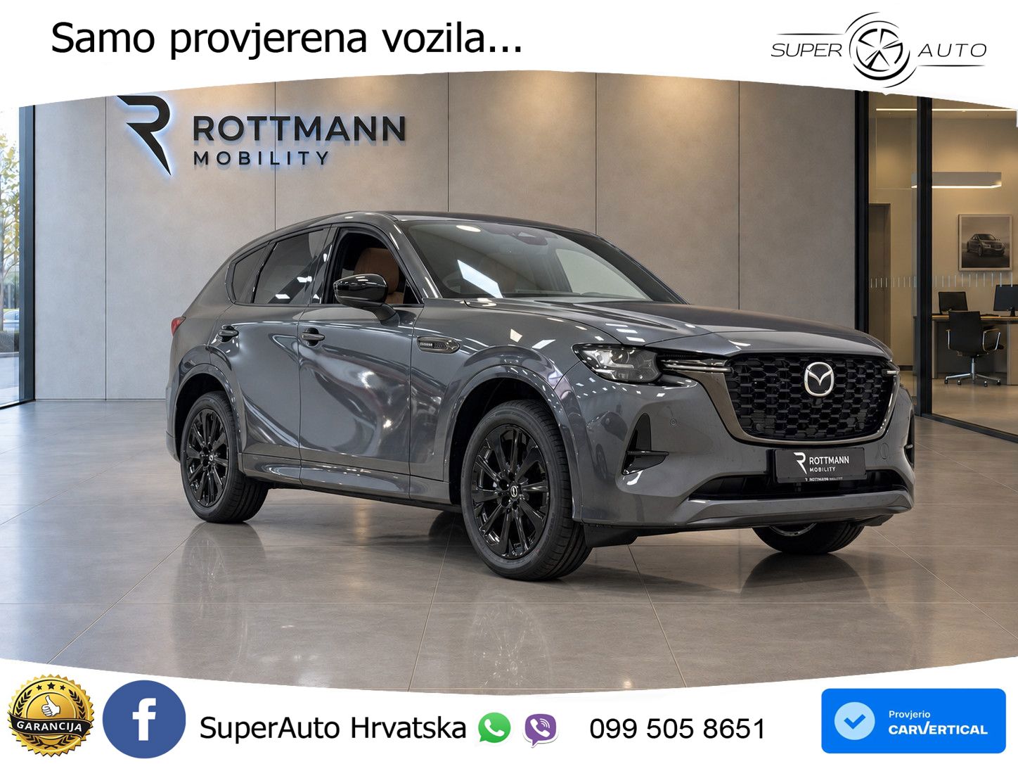 Mazda CX-60 3.3 e-Skyactiv D (254 KS) AWD Automatic LED+GR SJED+ACC