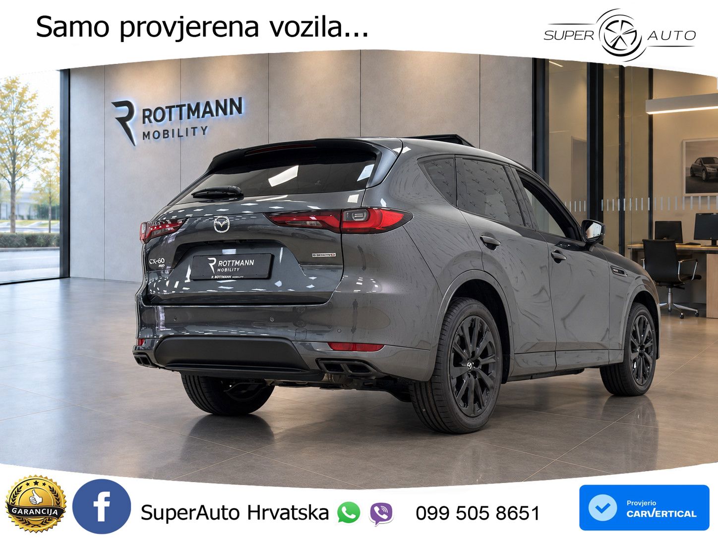 Mazda CX-60 3.3 e-Skyactiv D (254 KS) AWD Automatic LED+GR SJED+ACC