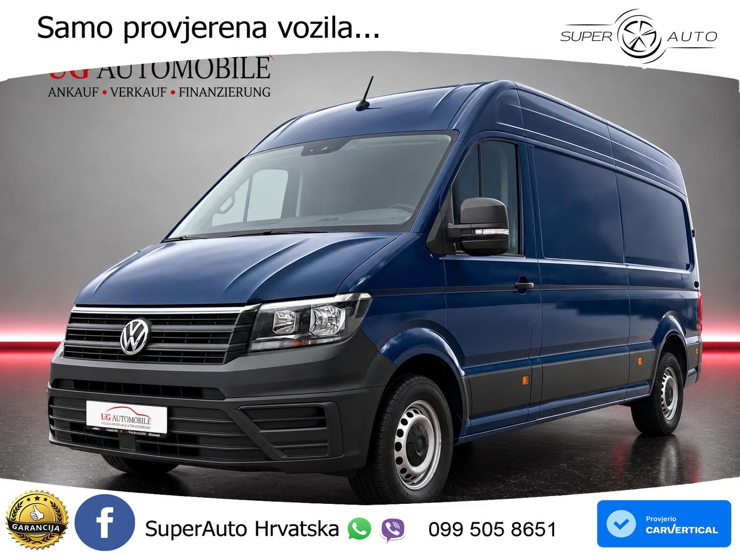 Volkswagen Crafter Kasten 35 lang Hochdach FWD * R-KAMERA * 140 KS