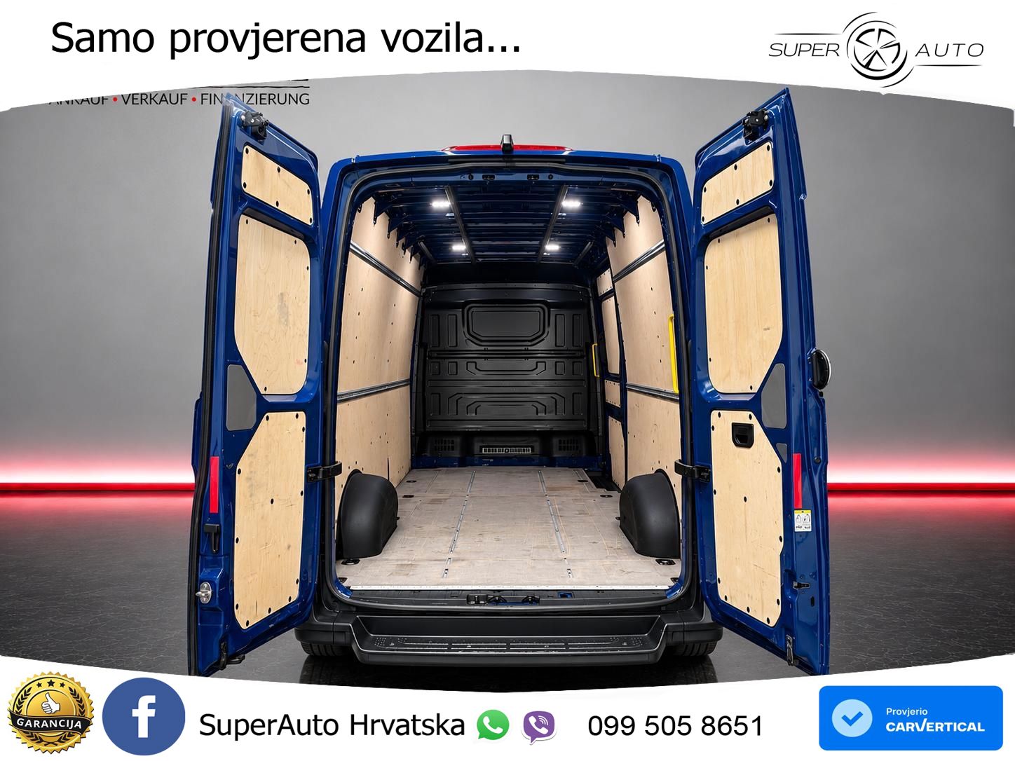 Volkswagen Crafter Kasten 35 lang Hochdach FWD * R-KAMERA * 140 KS