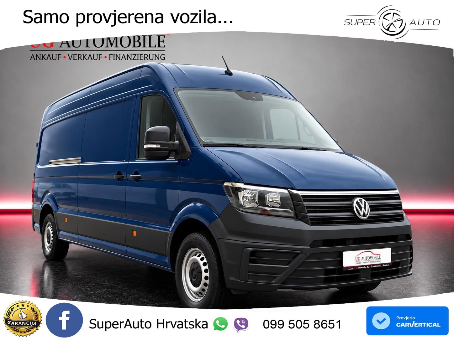 Volkswagen Crafter Kasten 35 lang Hochdach FWD * R-KAMERA * 140 KS