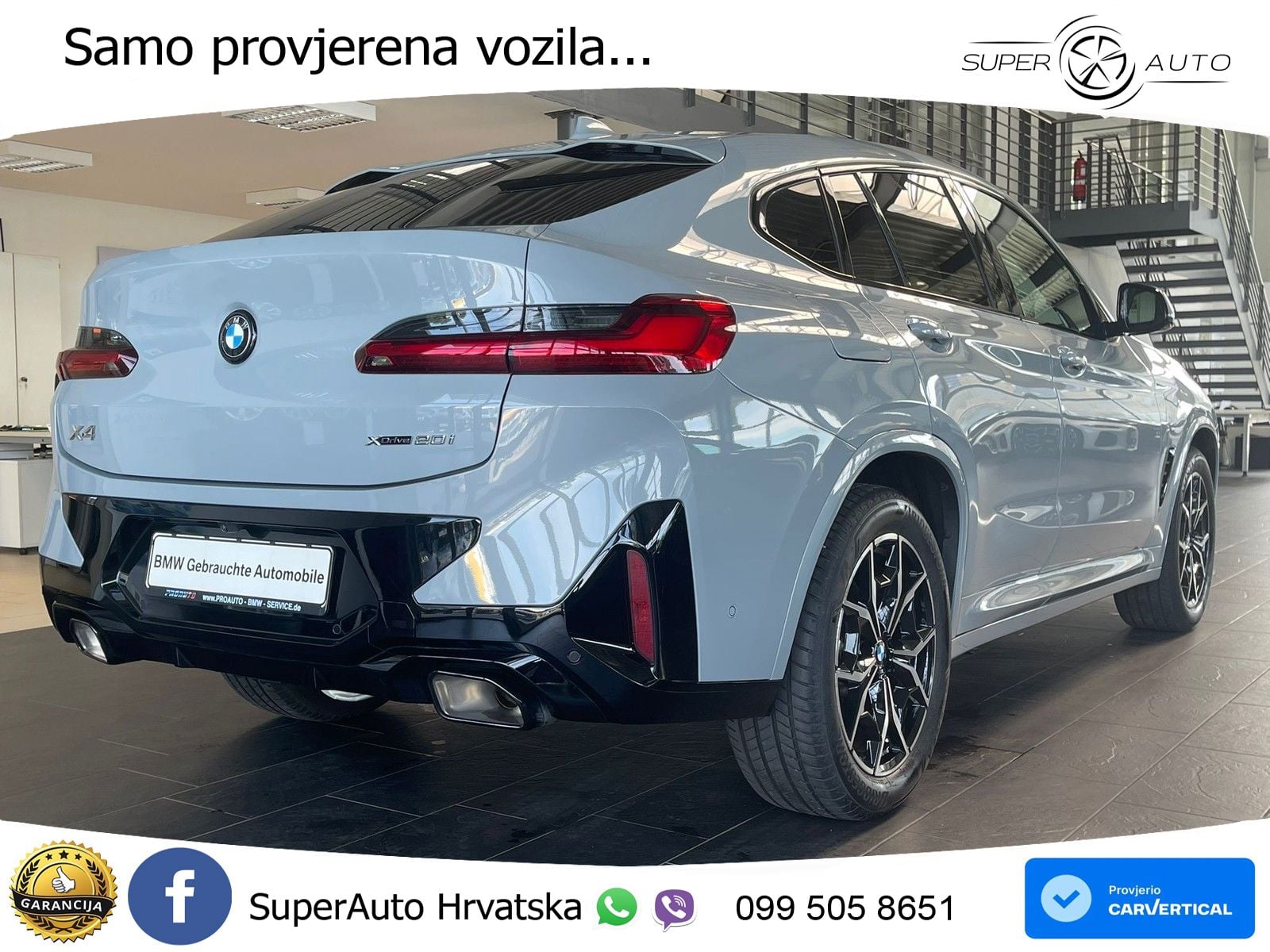 BMW X4 20i (184 KS) xDrive Steptronic M Sport LED+GR SJED+ACC