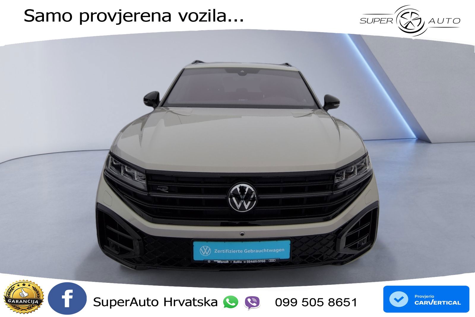 Volkswagen Touareg 3.0 V6 TFSI (340 KS) 4MOTION Tiptronic ZRAČNI+ACC+GR SJED+KAM+PANO